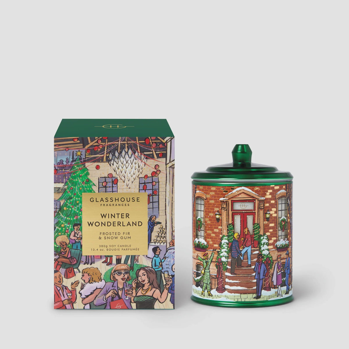 GF 380g Candle - Christmas 26  - Winter Wonderland