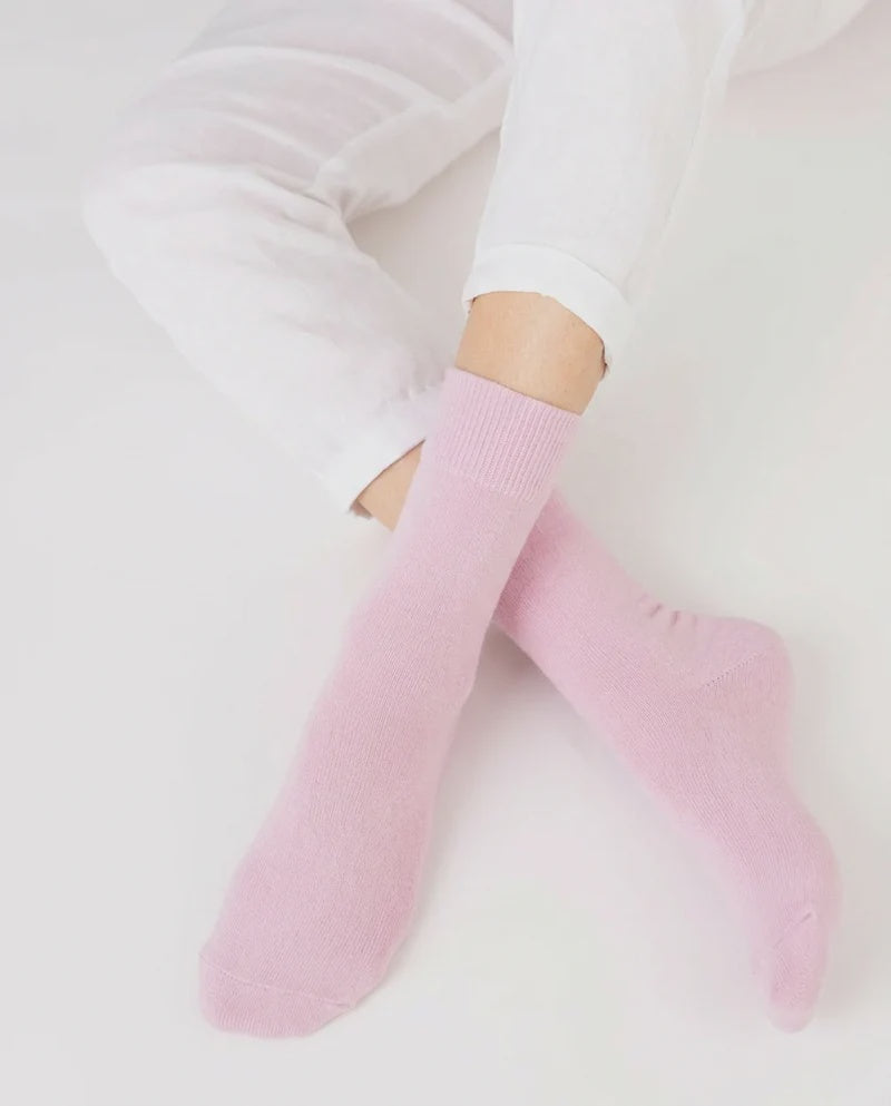 POSSUM MERINO SOCKS, HAMILTON Festive Bloom - medium