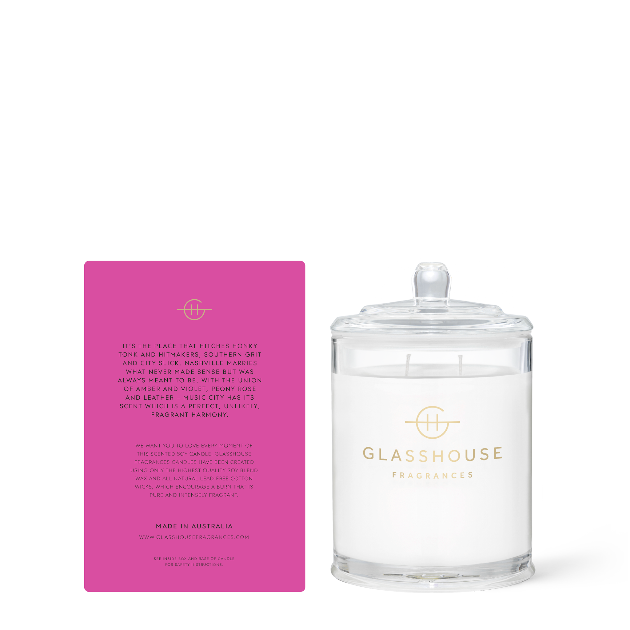 GF 380G Candle - Music City Magic