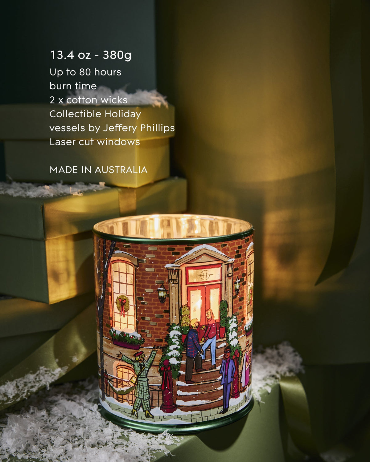 GF 380g Candle - Christmas 26  - Winter Wonderland