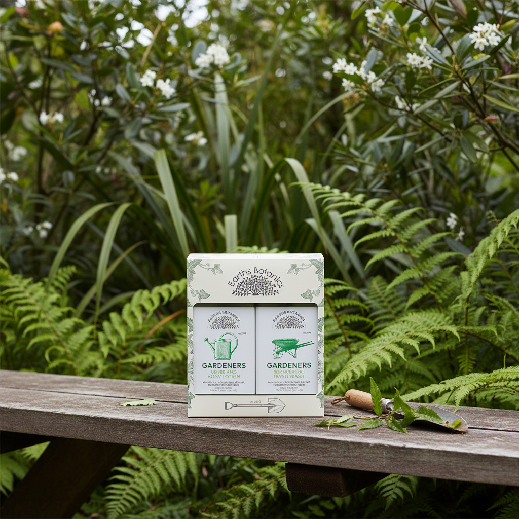 Earths Botanics Gardeners Hand Wash & Hand and Body Lotion Gift Box