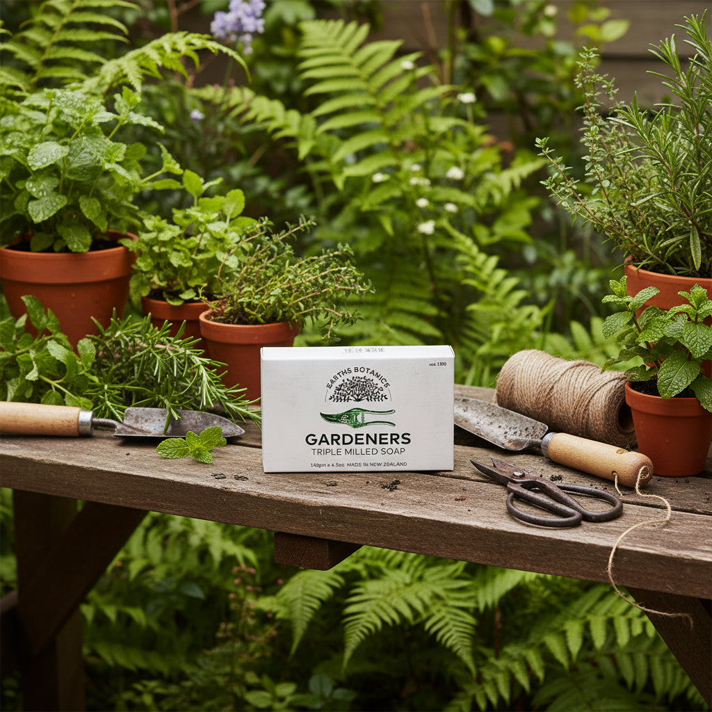 Earth Botanics Gardeners Triple Milled Soap
