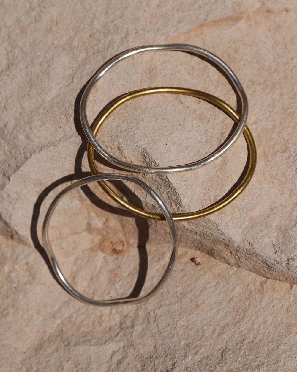 Botanica Bangle - Sterling Silver