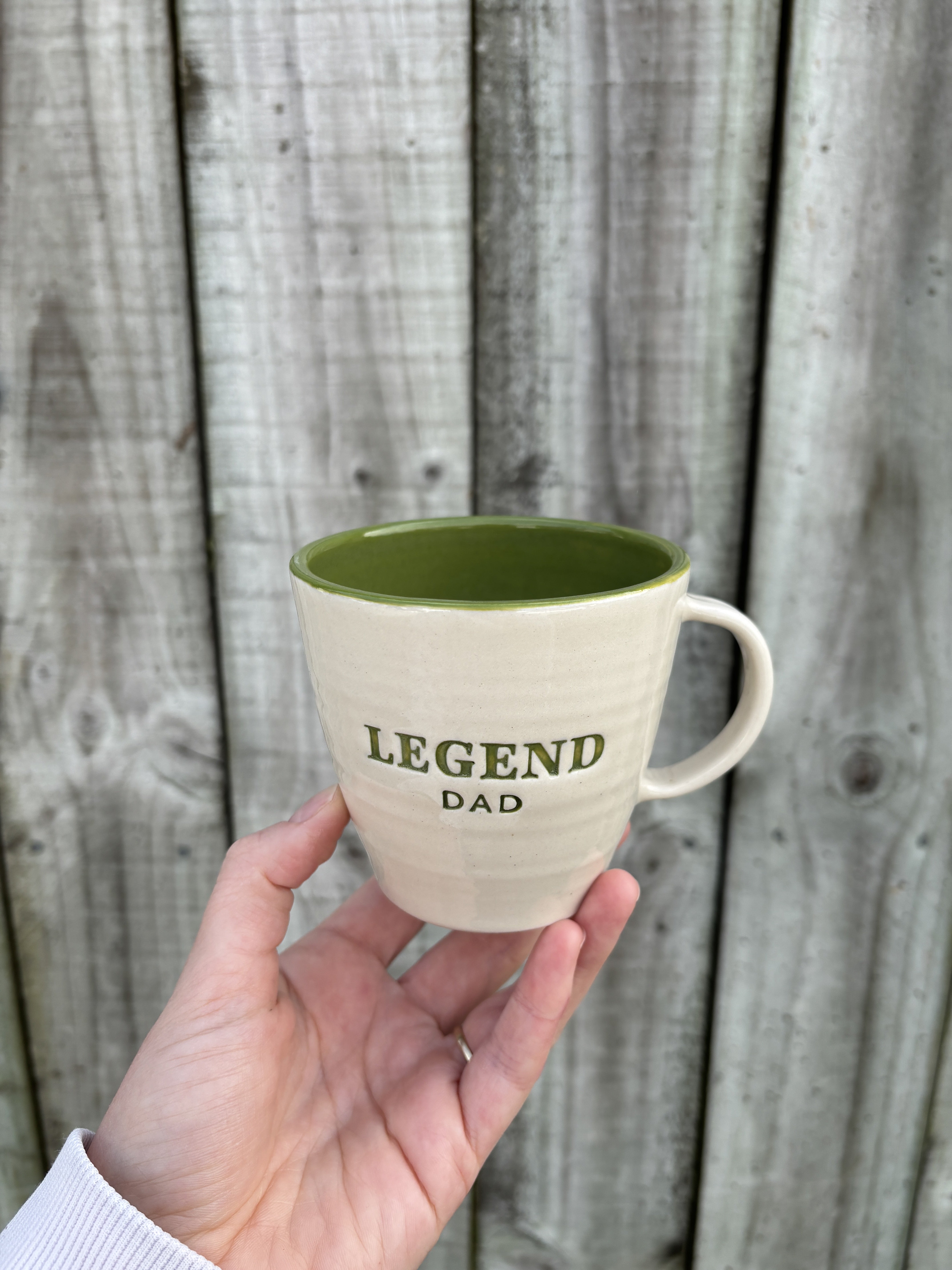 Brogan Handmade Pottery – Legend Dad  Handmade Mug