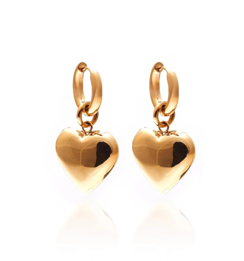 Bisous Hoops (Gold)