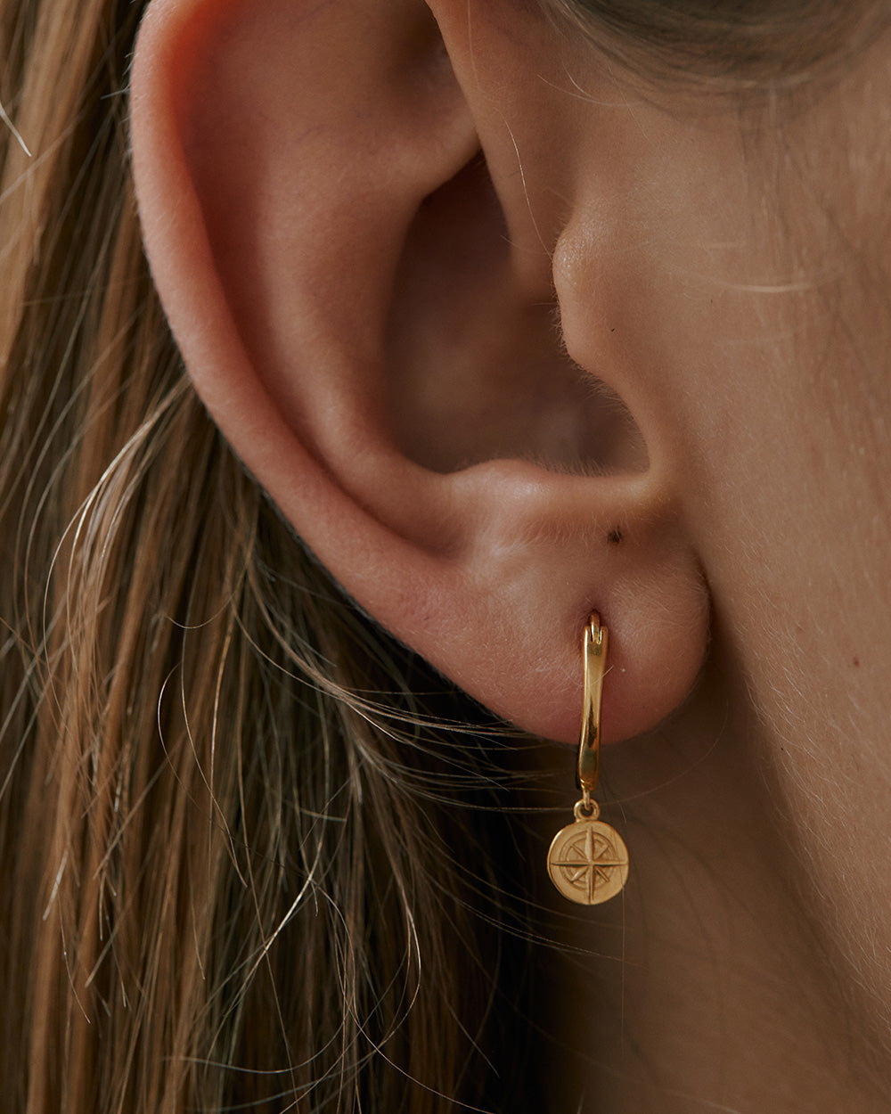 Wander Hoops ( Gold Plated)