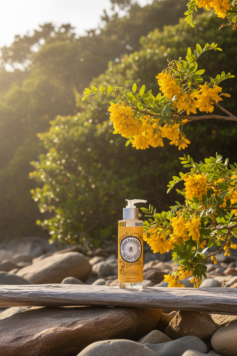 Great Barrier Island Bee Co  Kowhai & Vanilla Bath & Shower Gel