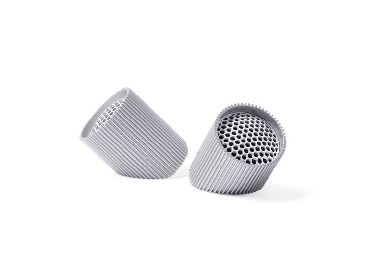 RAY-SET OF MAGNETIC B/T SPEAKERS RAW ALUMINIUM