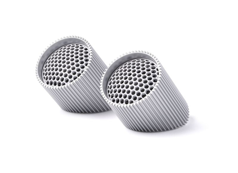 RAY-SET OF MAGNETIC B/T SPEAKERS RAW ALUMINIUM