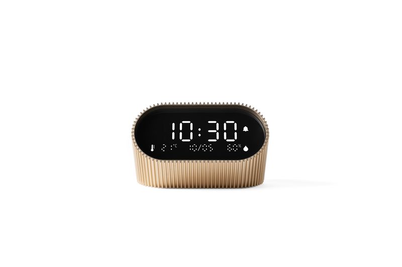 RAY CLOCK VIVID GOLD