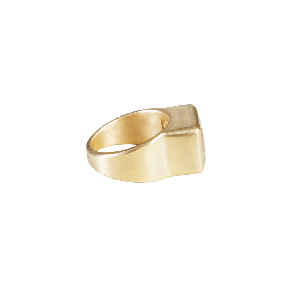 CRYSTAL COCKTAIL RING - 8