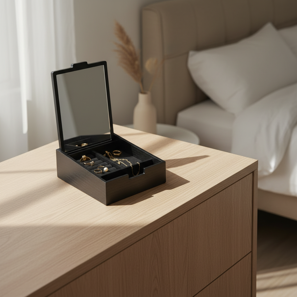 Nel Lusso Tokyo Black Accessories Box