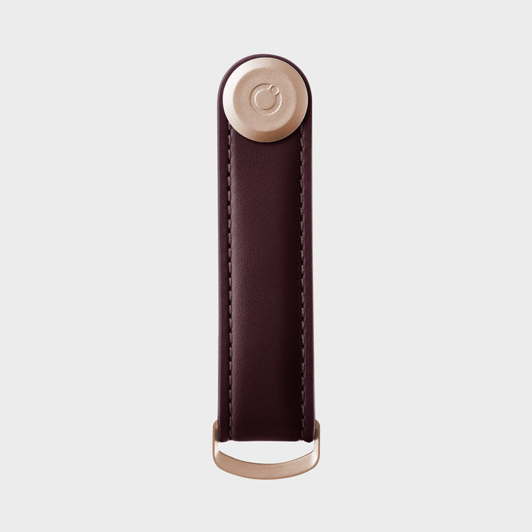 Key Organiser Leather Wine
