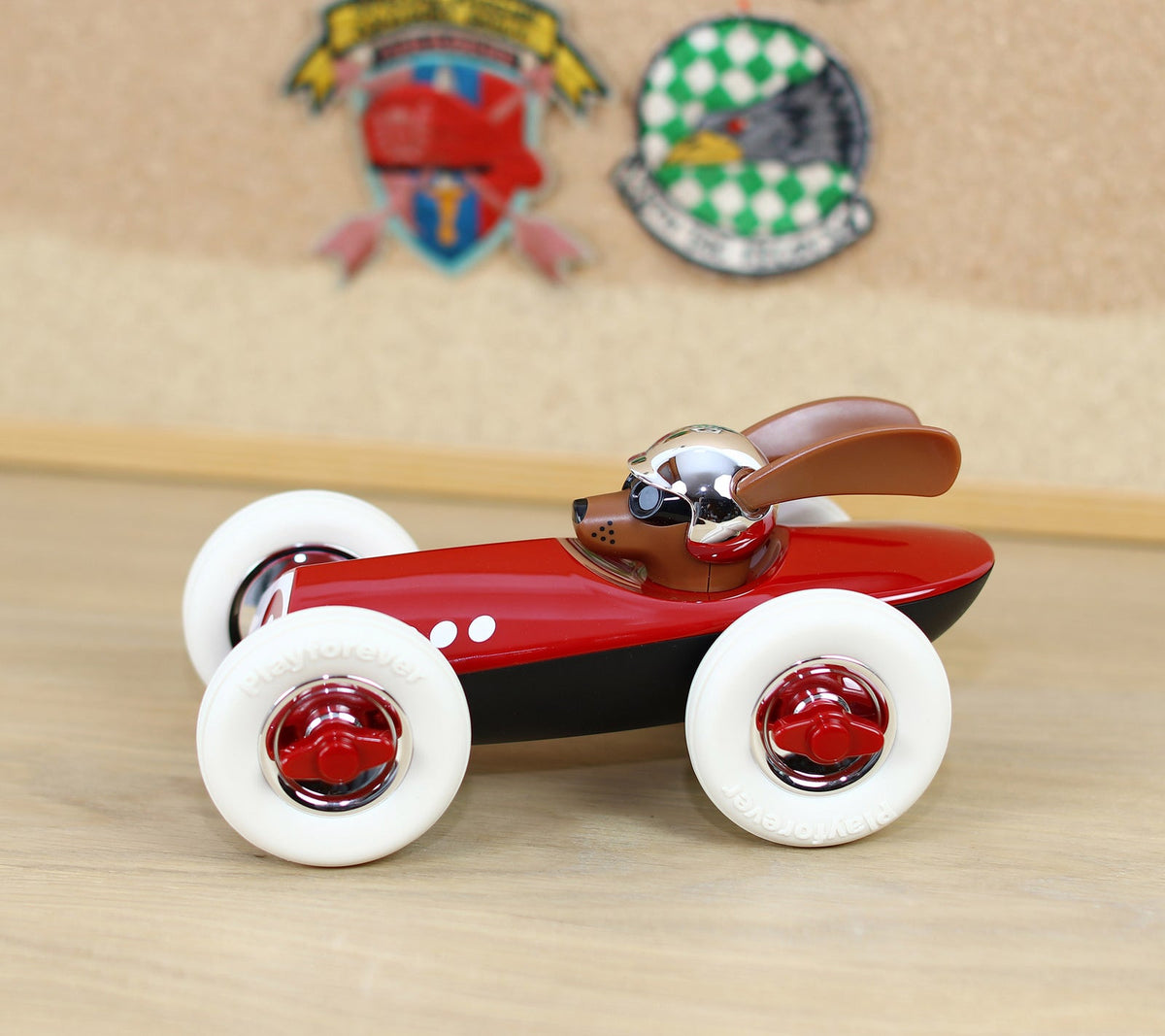 Playforever Rufus Patrick Red Racing Car