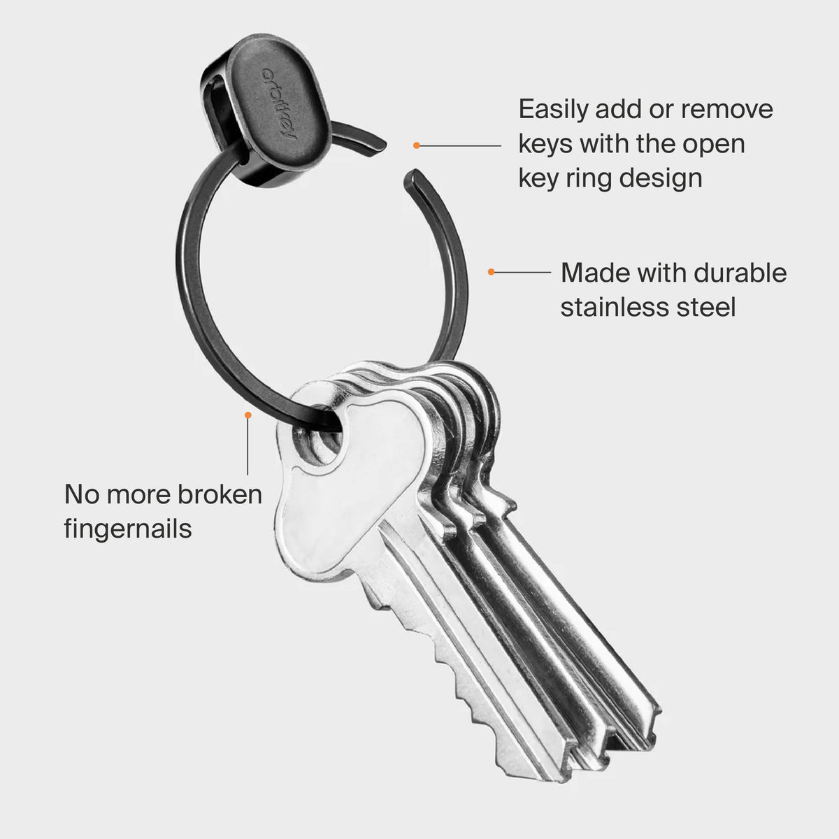 Quick Release Ring Silver