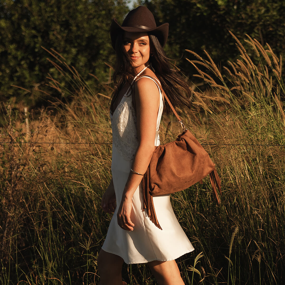 Reese Shoulder Bag - Tan