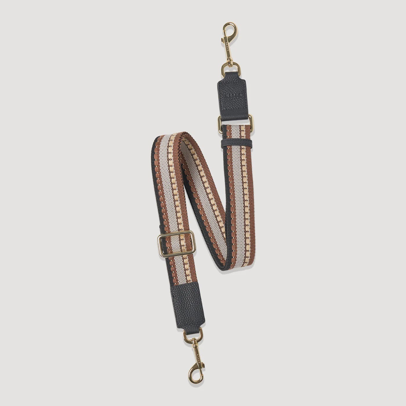 Feature Strap Webbing - Multi Tan