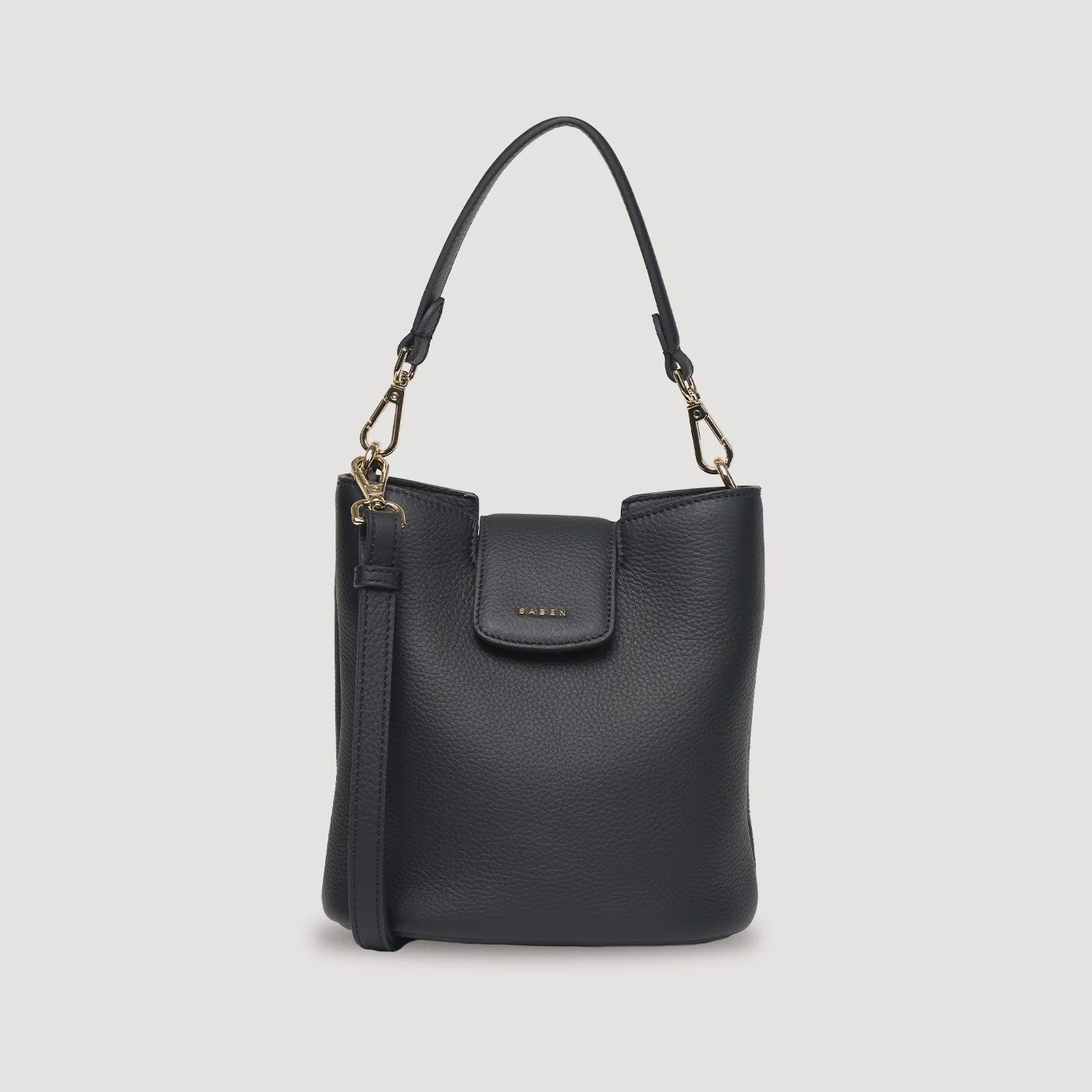 Leo Crossbody - Black Lux