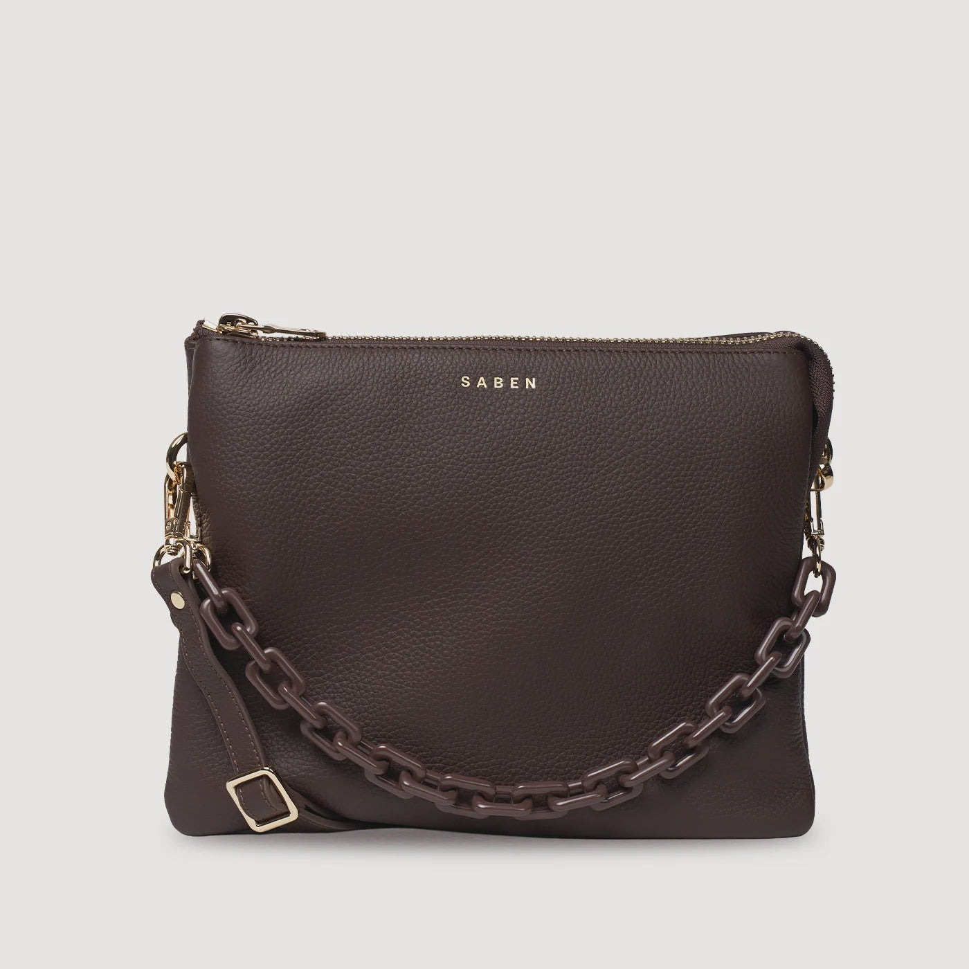 Matilda Crossbody - Cacao + Tonal Chain