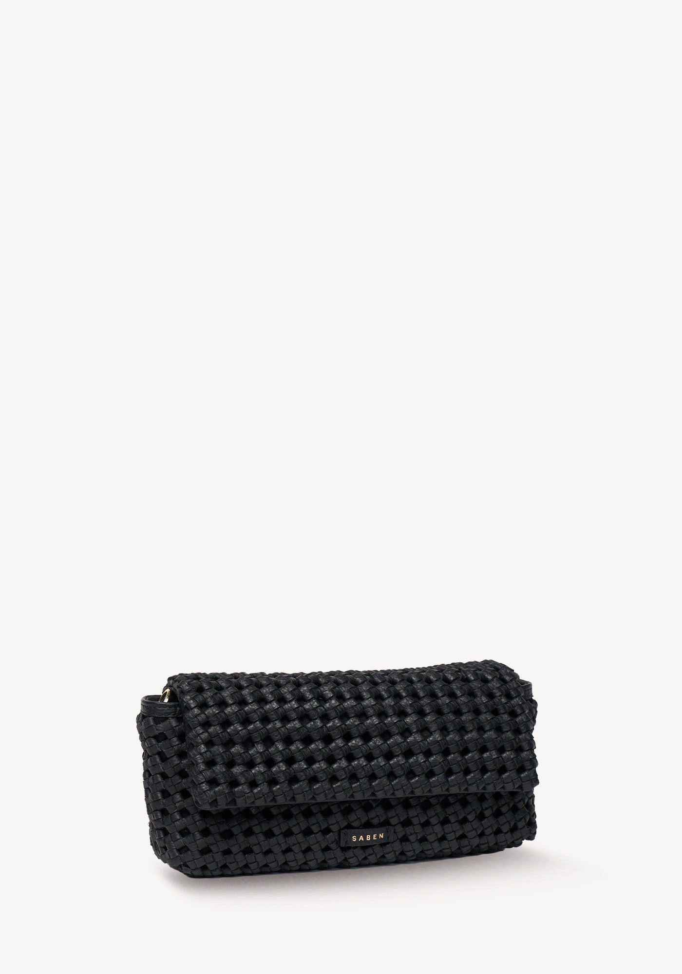 Milla Shoulder Bag (Black Fine Braid)
