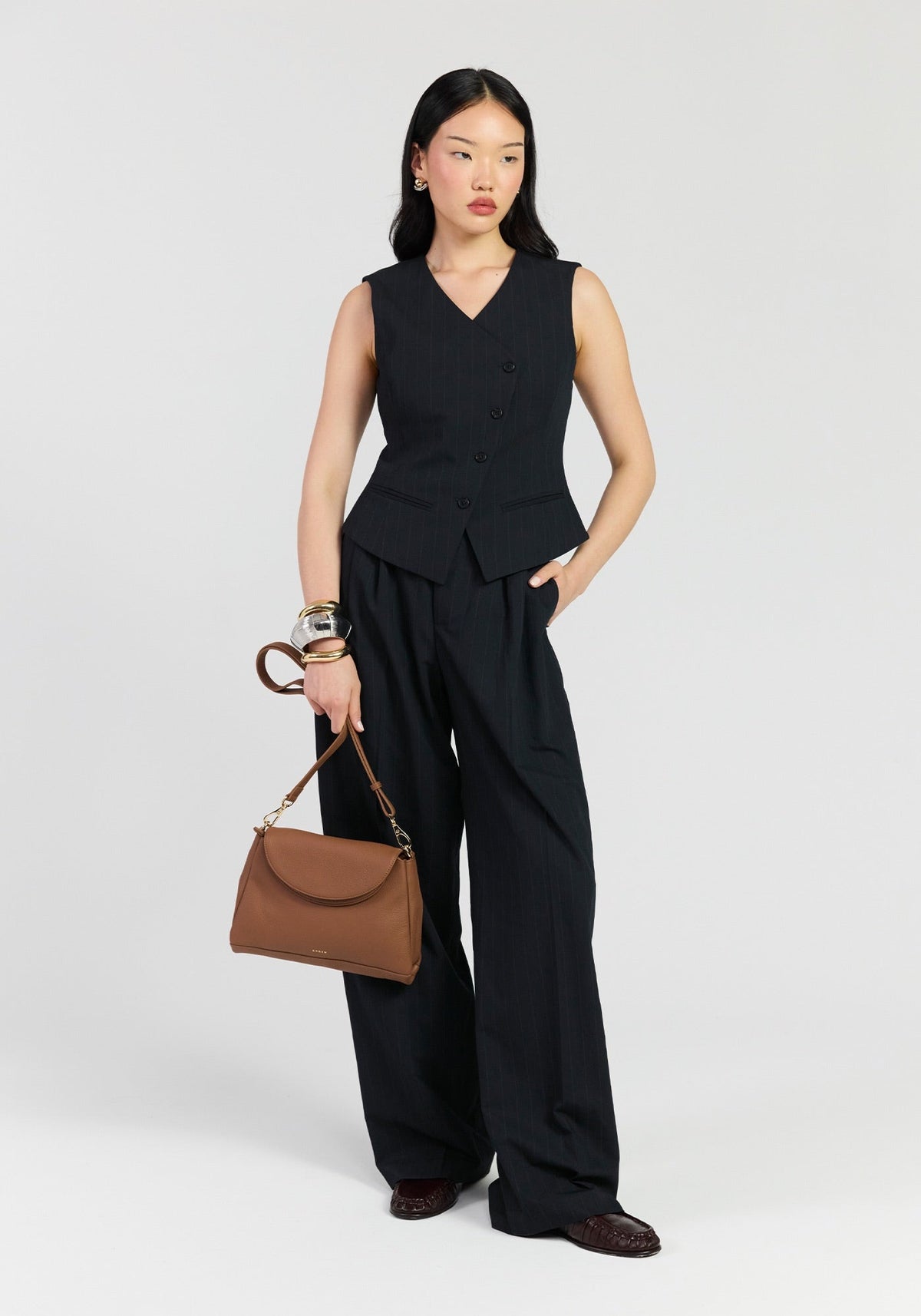 Beckett Shoulder Bag Tan Luxe