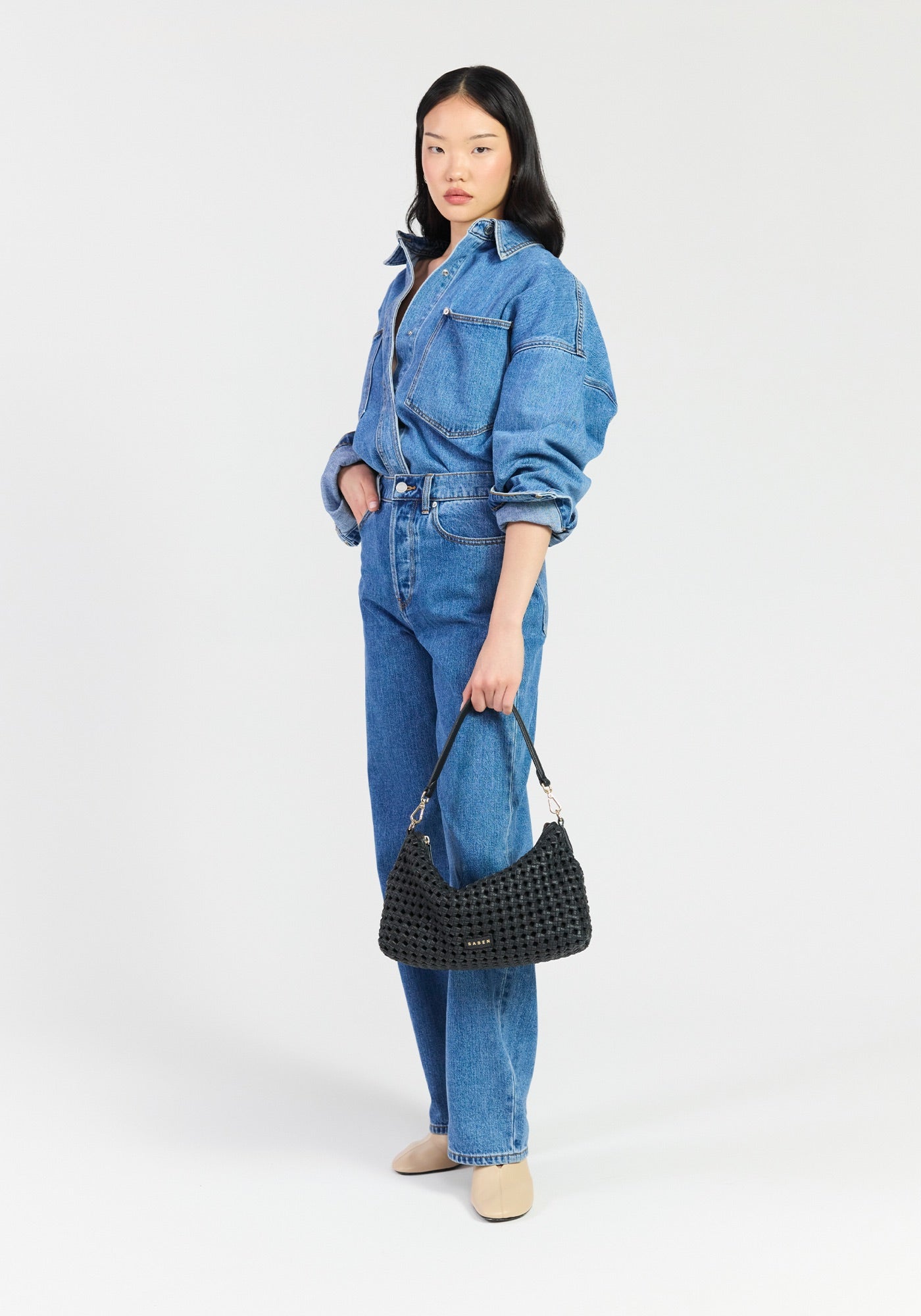 Claudia Shoulder Bag - Cacao Braid