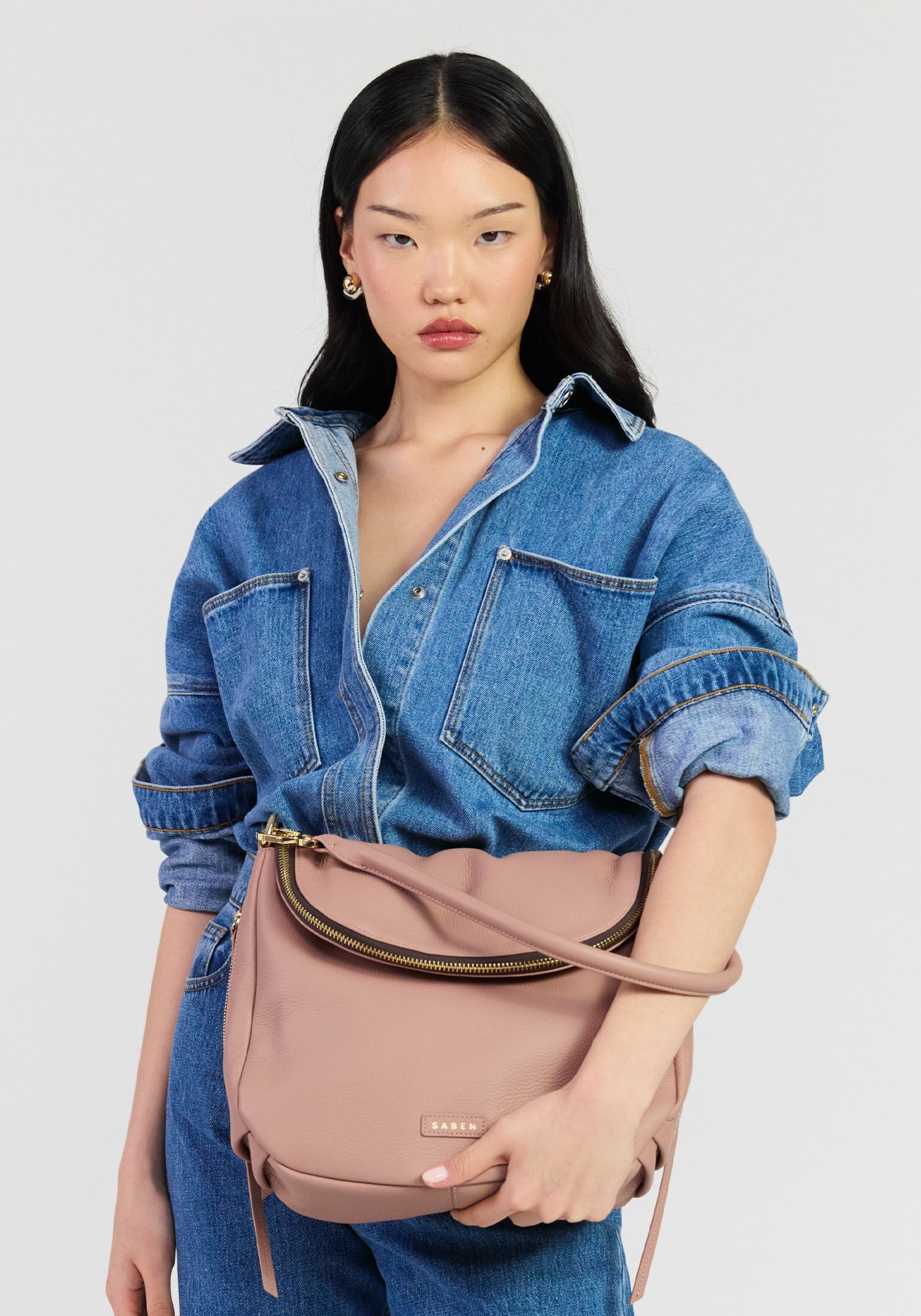 Frankie Shoulder Bag - Rosewater