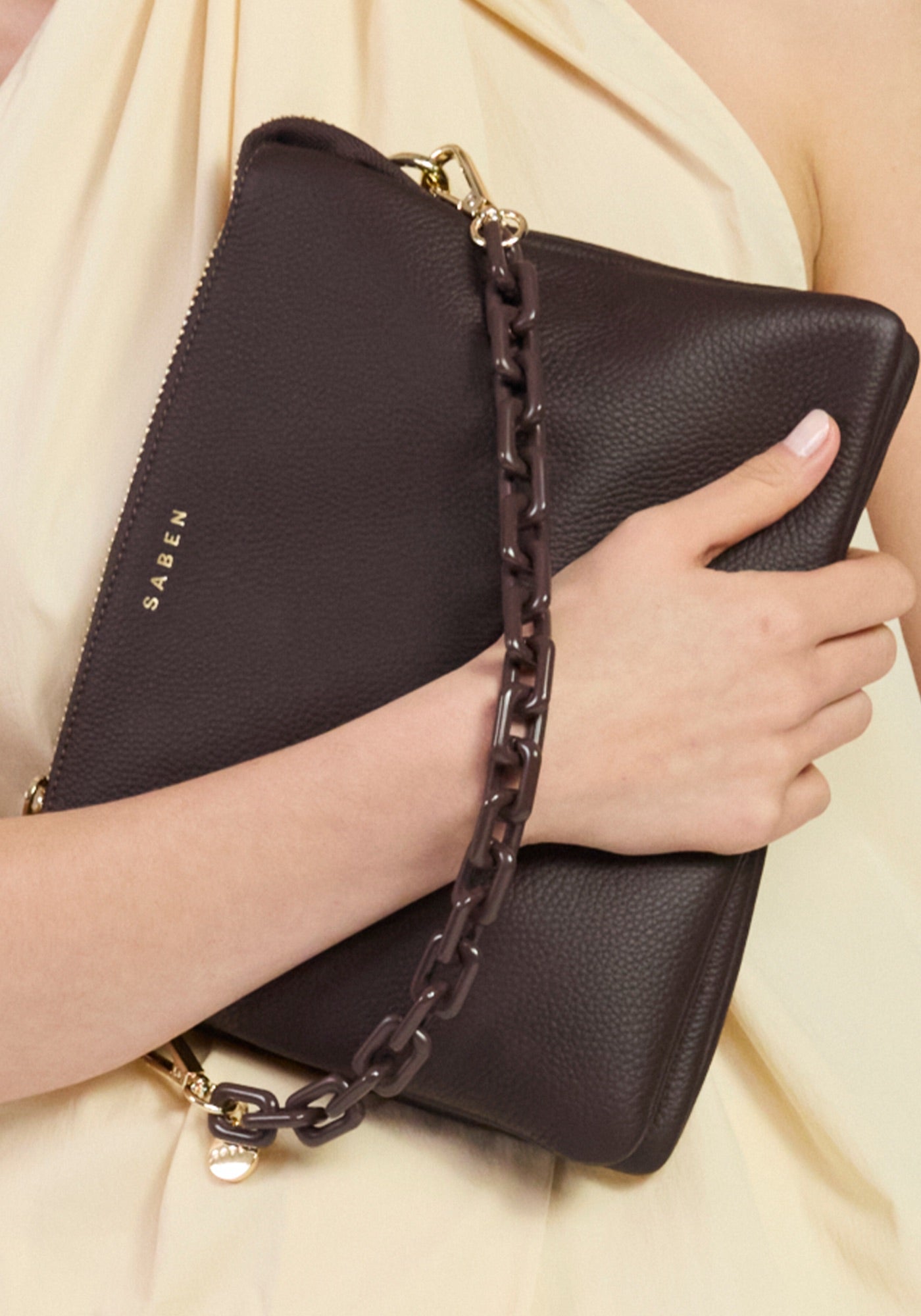 Matilda Crossbody - Cacao + Tonal Chain