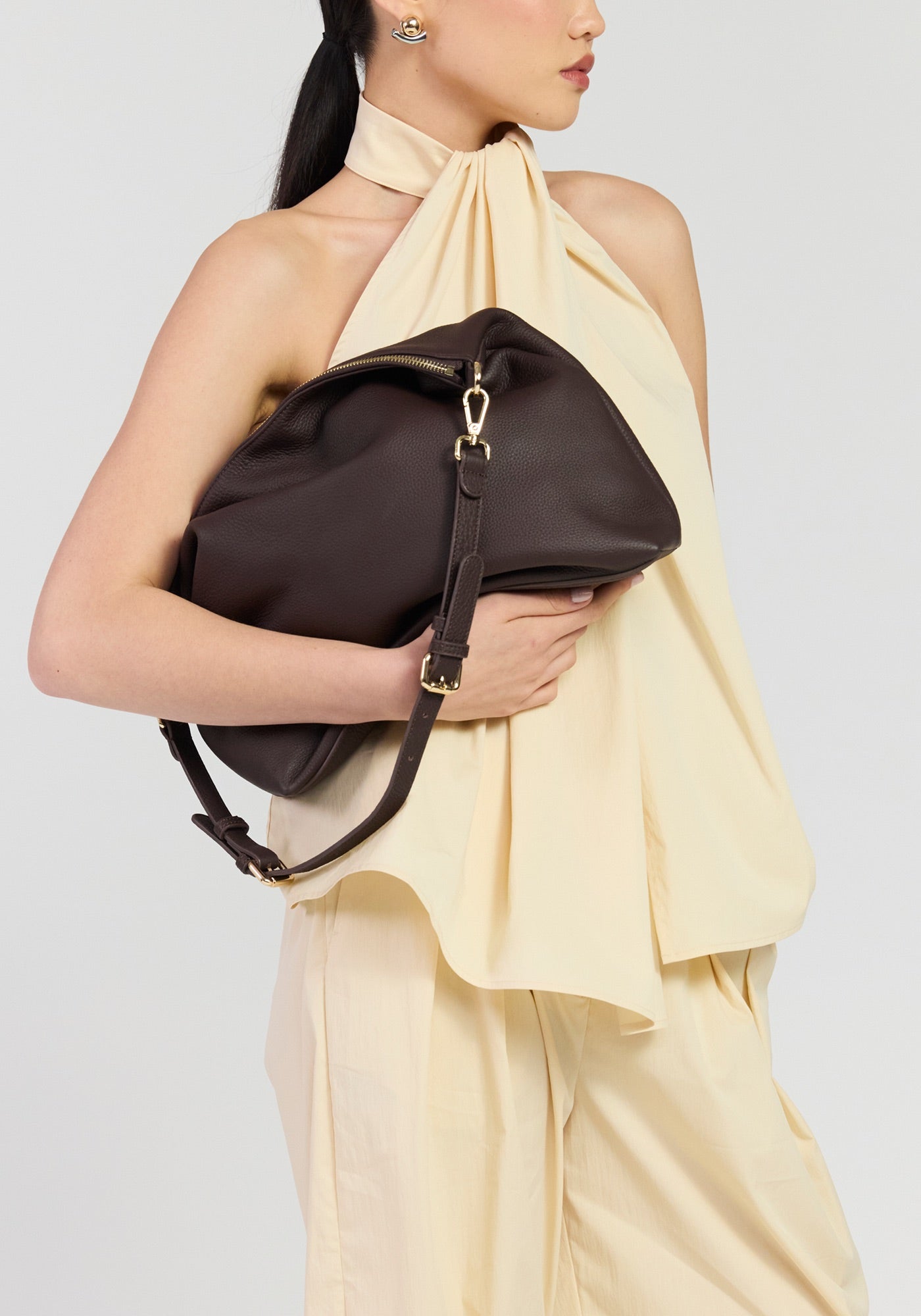Miki Shoulder Bag - Black Luxe