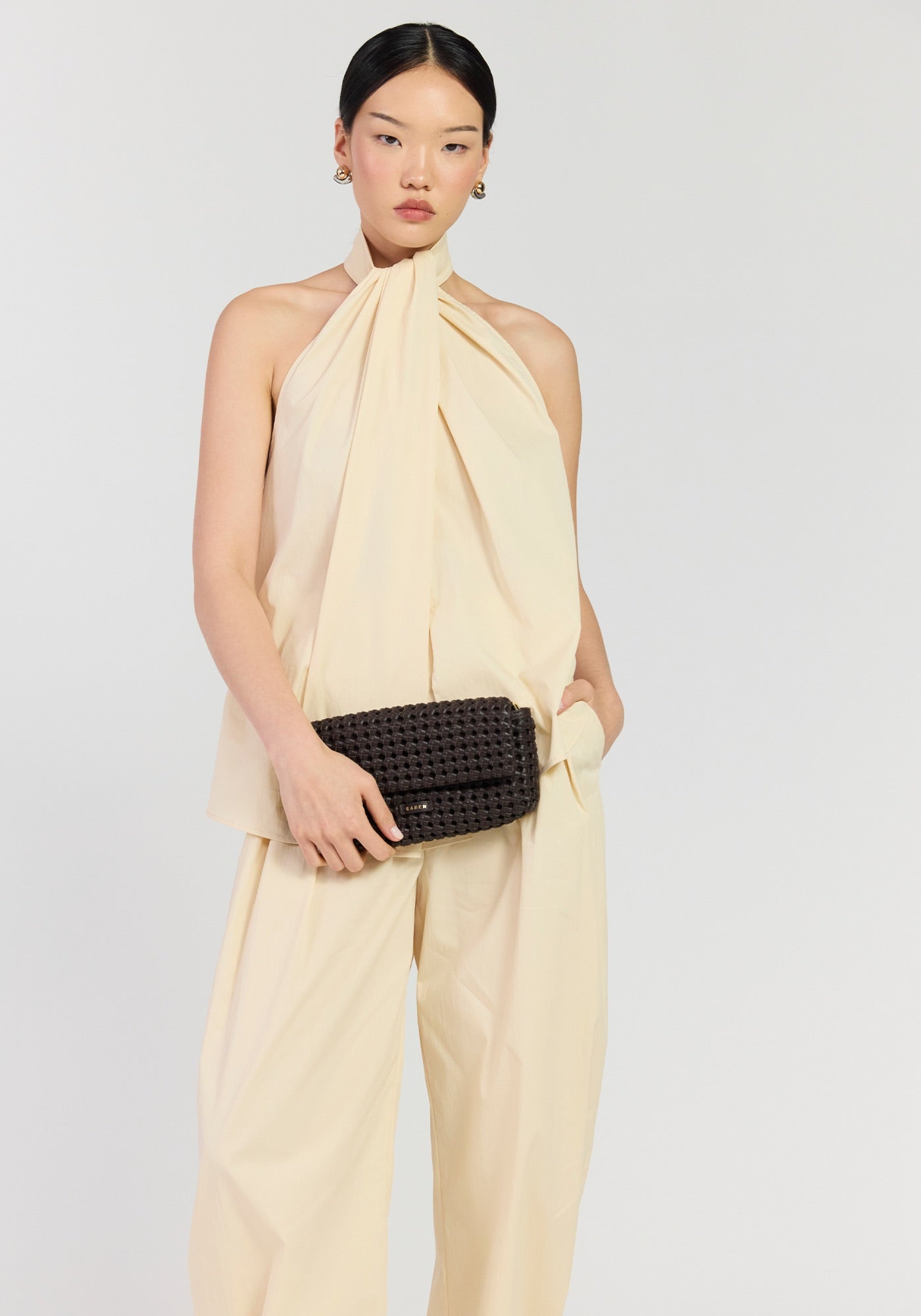 Milla Shoulder Bag - Cacao Fine Braid