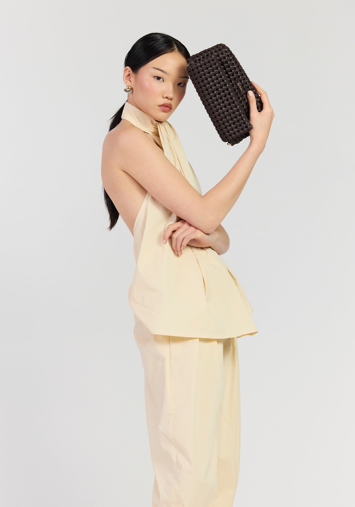 Milla Shoulder Bag - Cacao Fine Braid