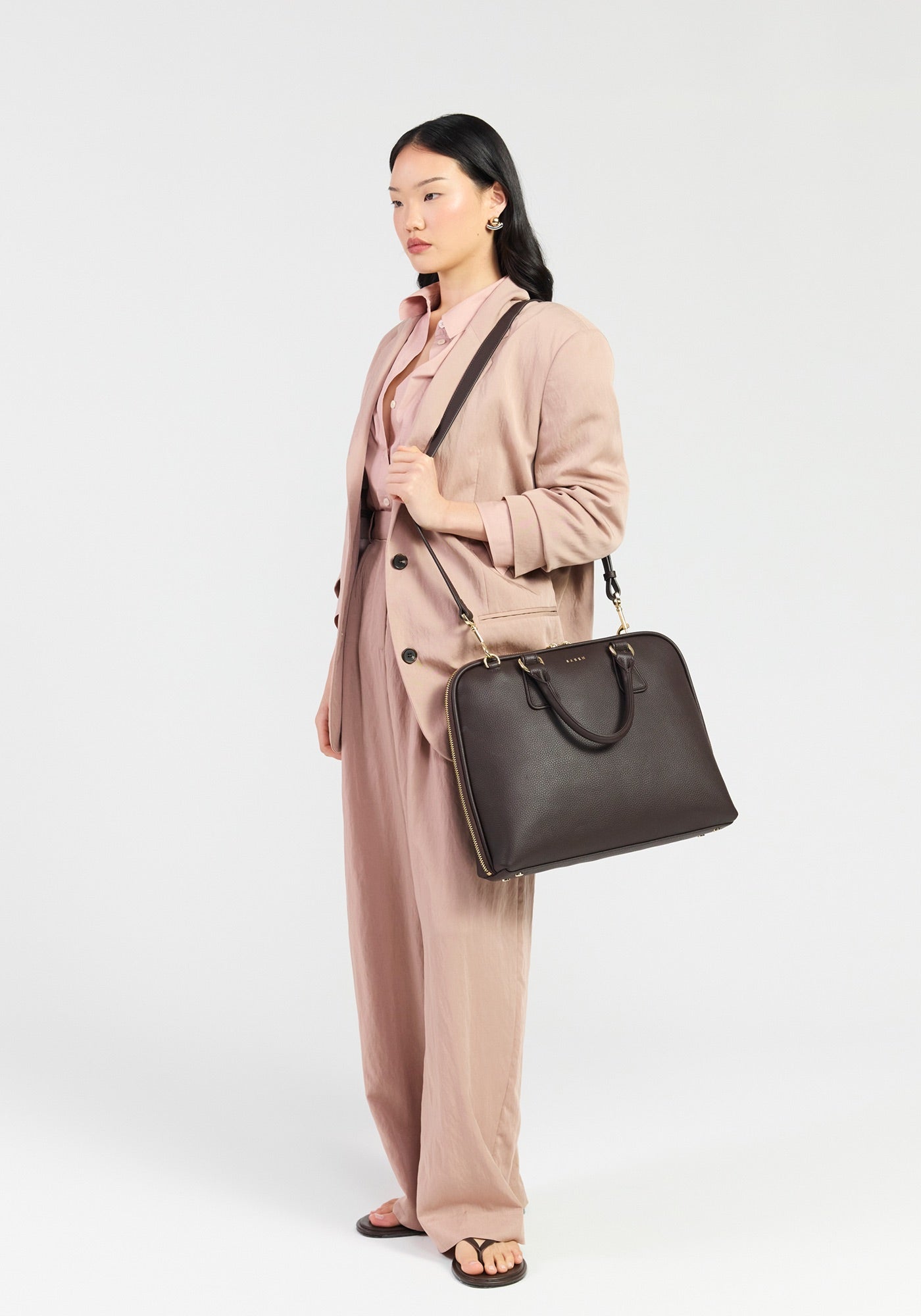 Parker Briefcase - Cacao