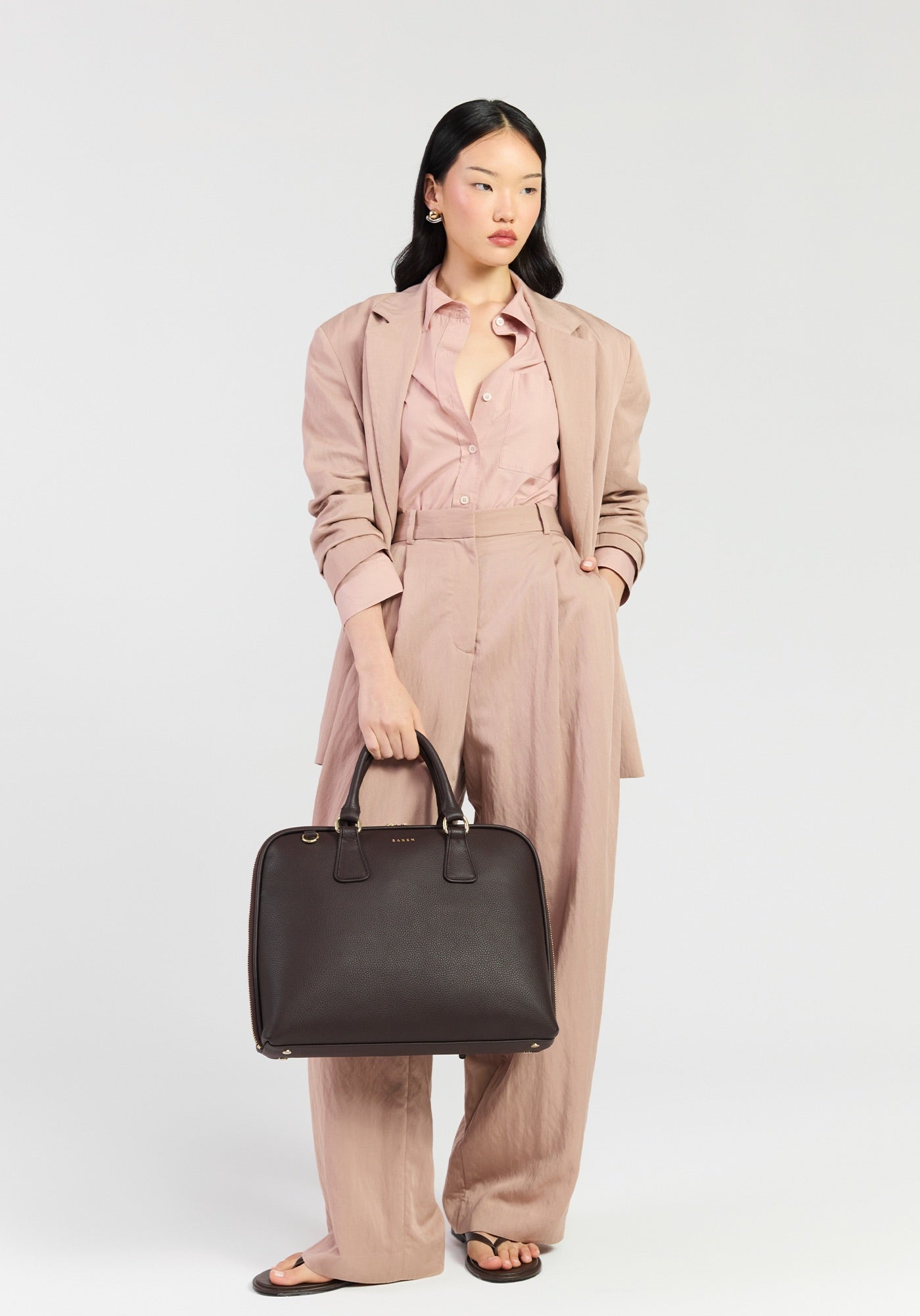 Parker Briefcase - Cacao