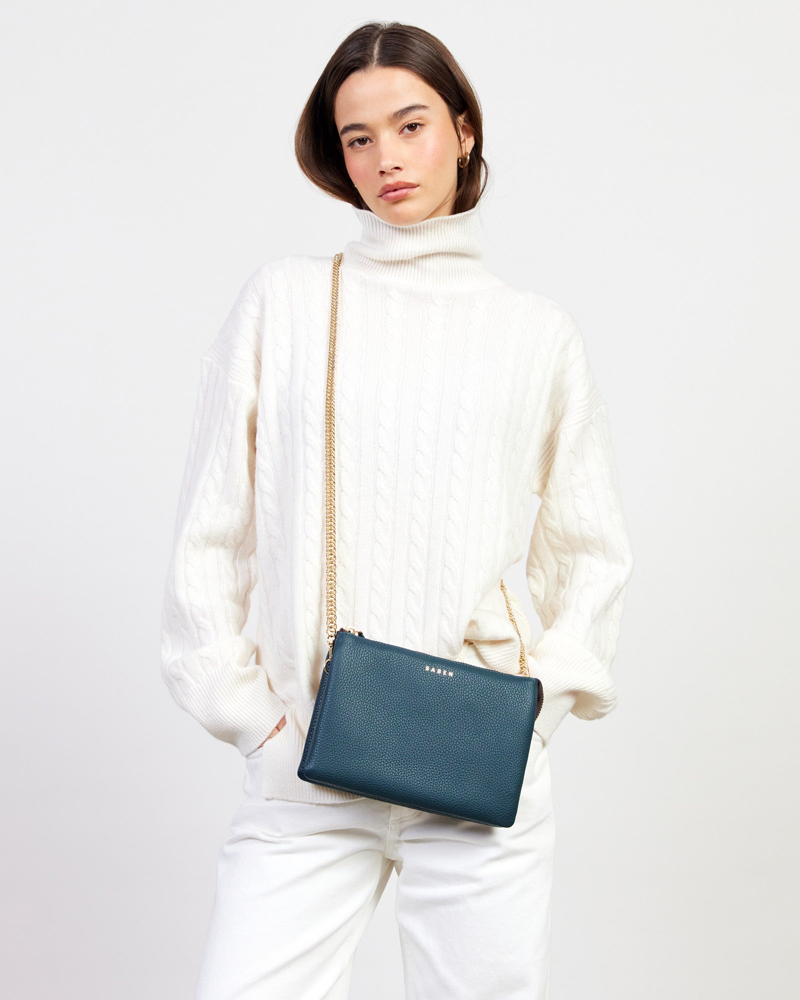 Tilly's Big Sis Crossbody Hunter Green