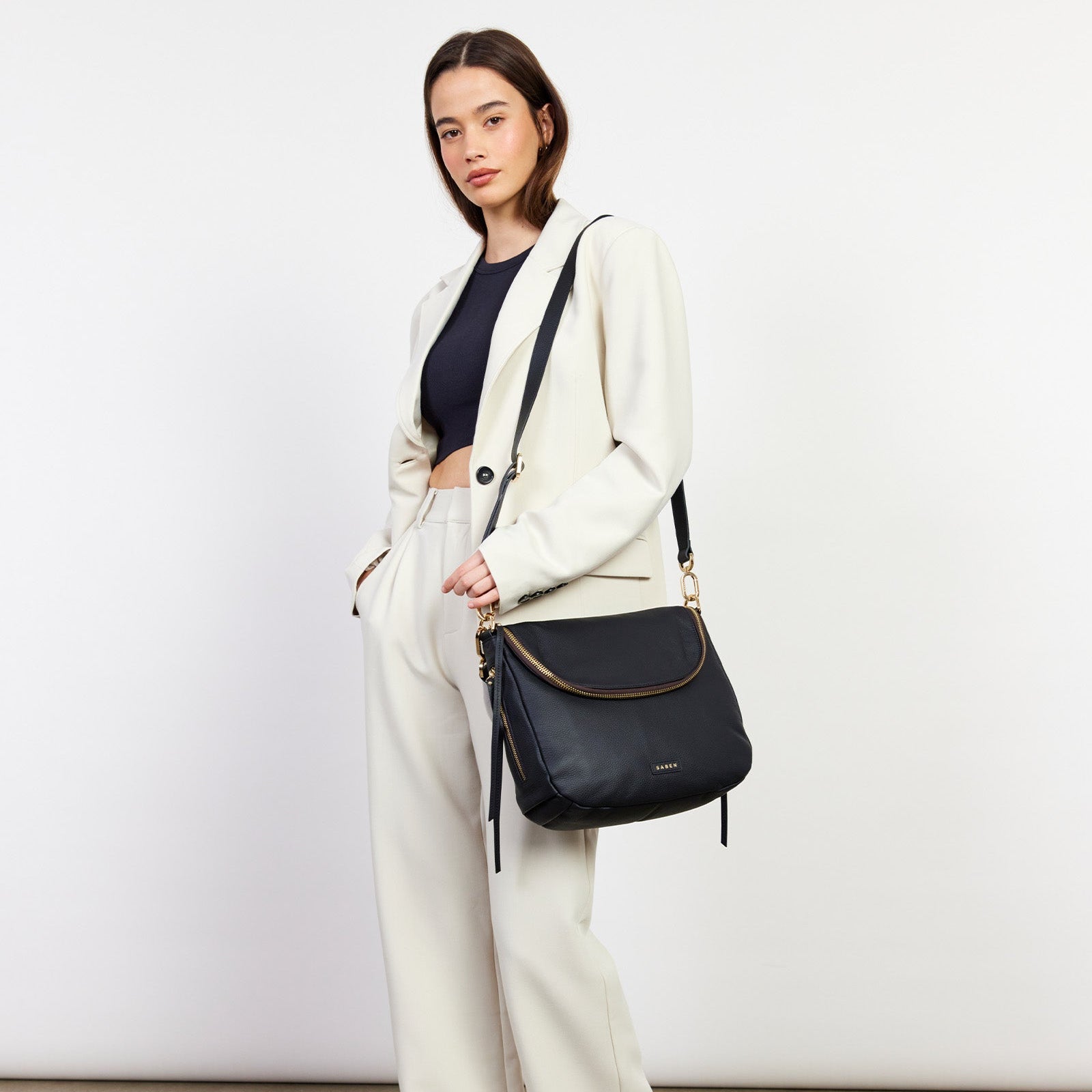 Frankie Shoulder Bag - Black