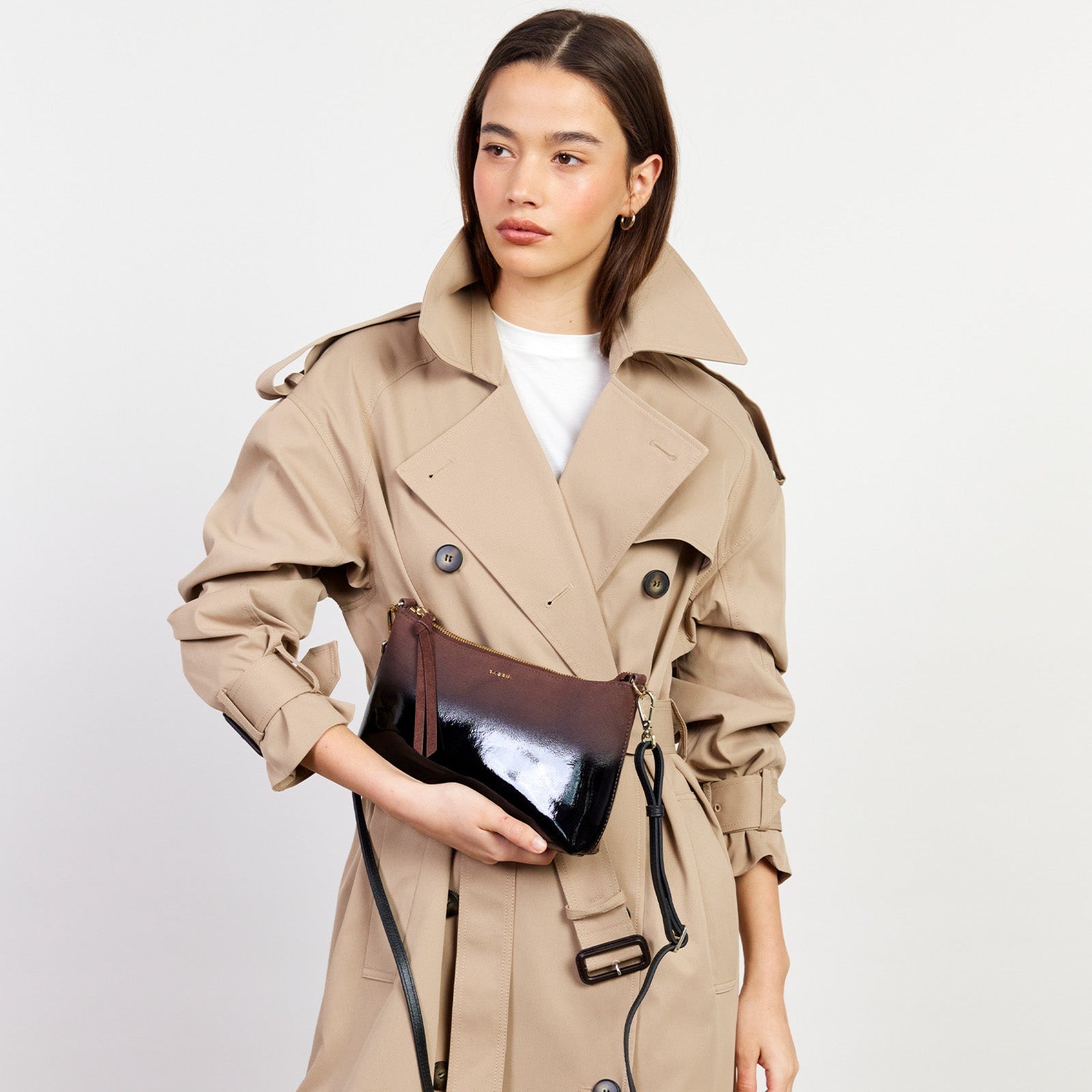 Haven Shoulder Bag Espresso Dipped