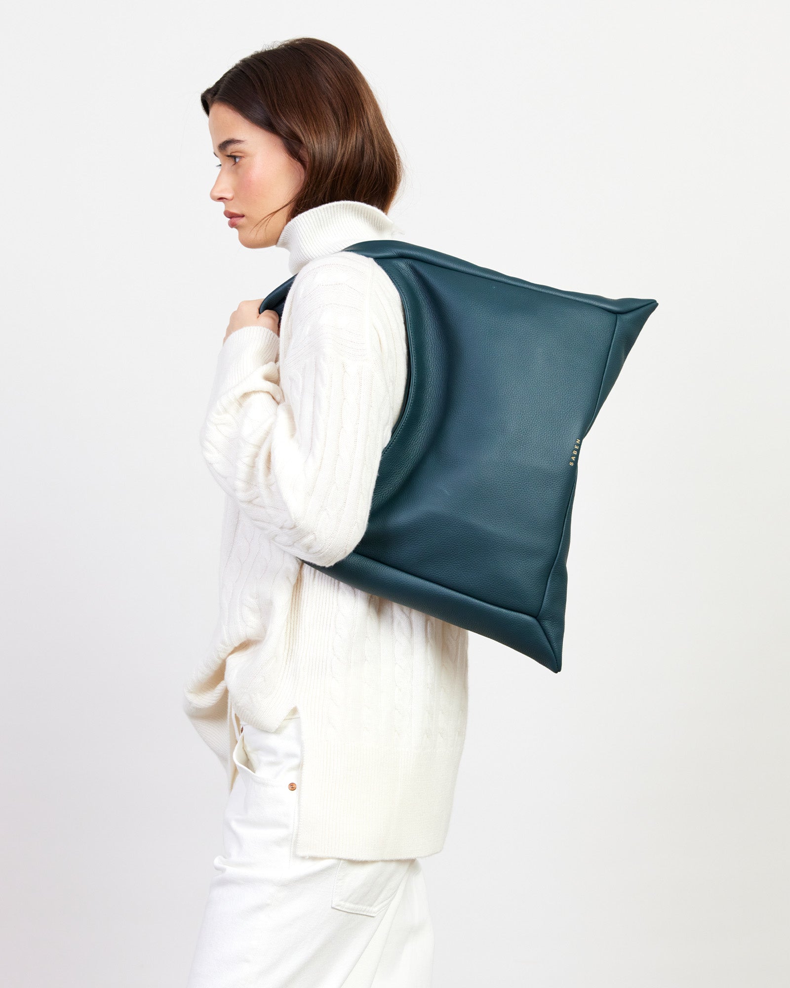 Haze Shoulder Bag Hunter Green Luxe