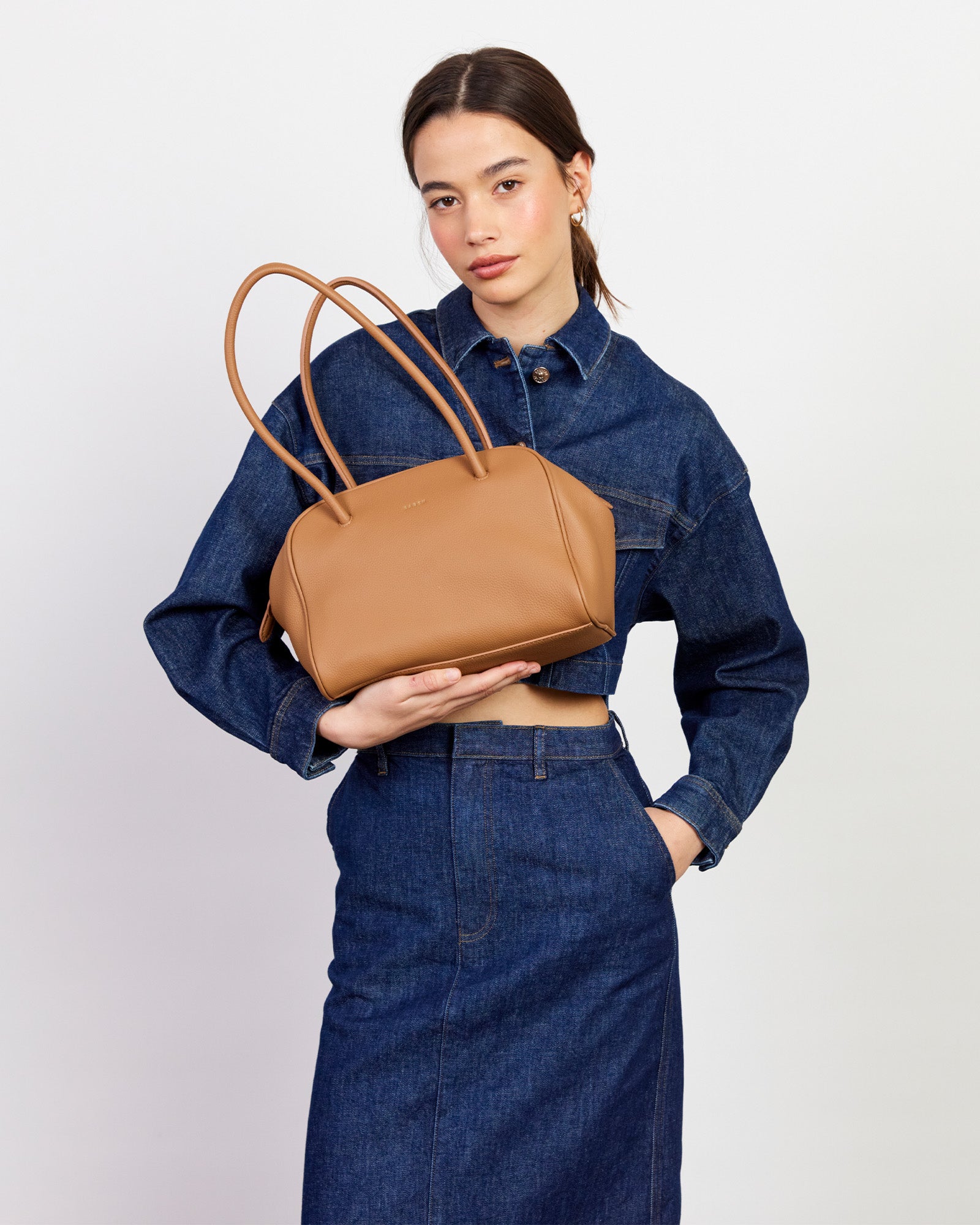 Isla Shoulder Bag Toffee Luxe