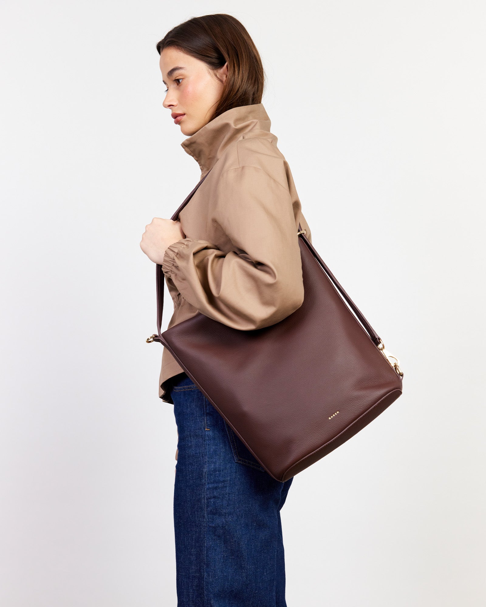June Shoulder Bag Espresso Luxe
