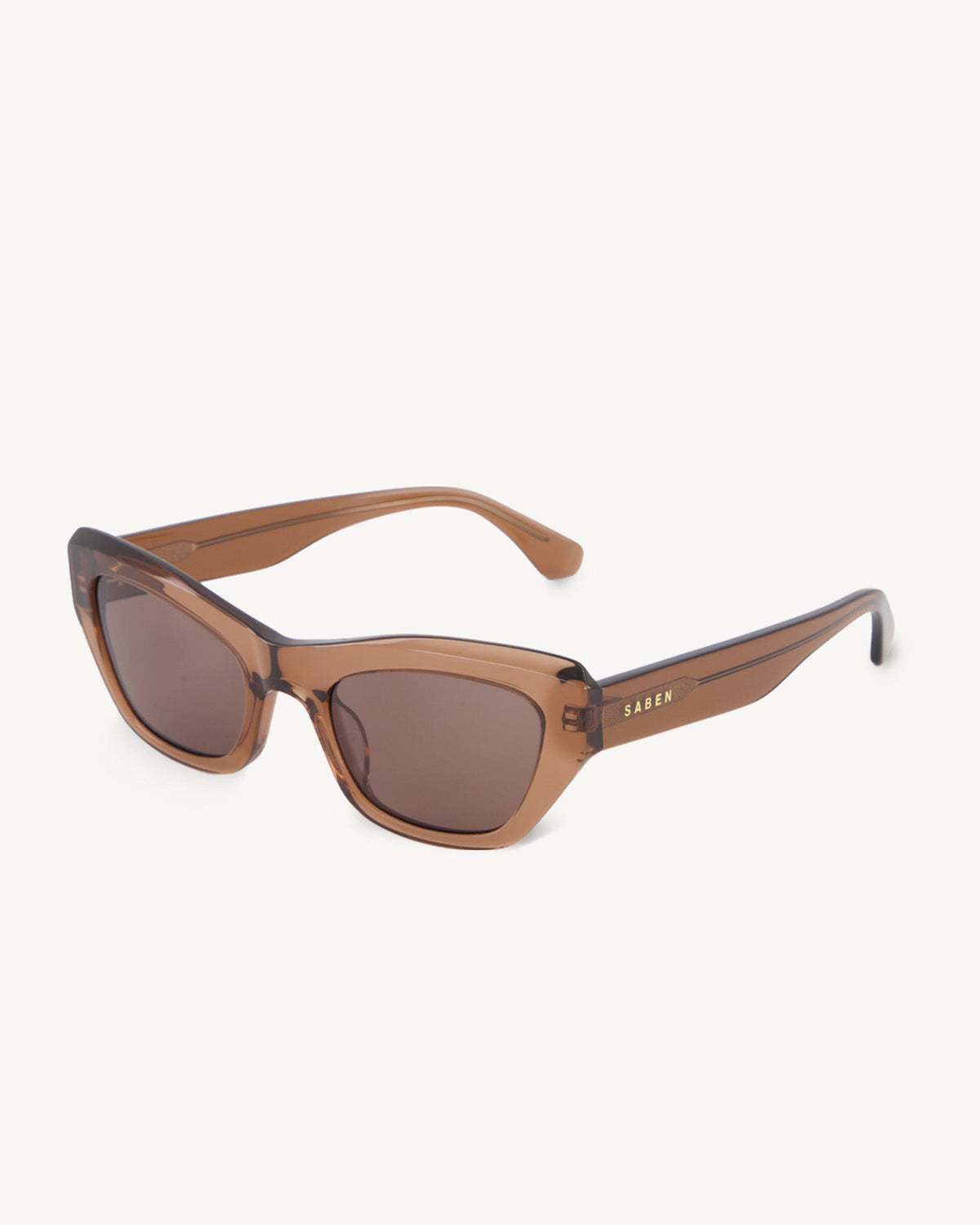 Cara Sunglasses - Sheer Brown