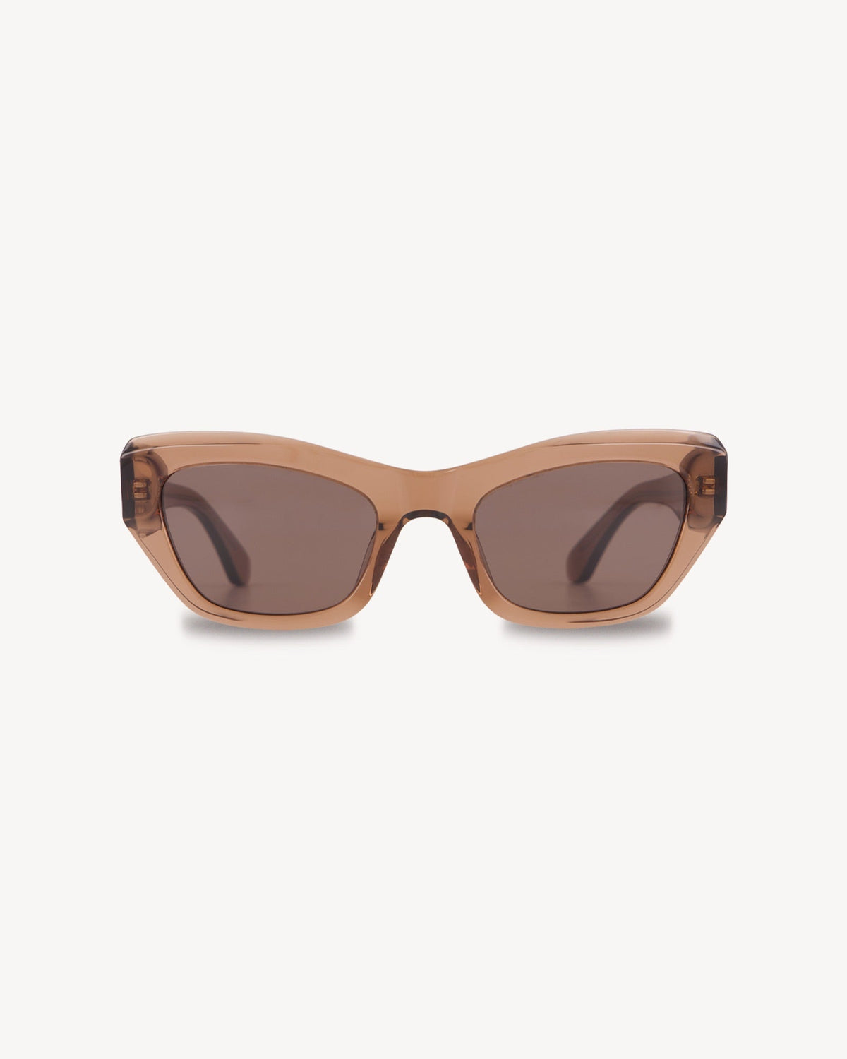Cara Sunglasses - Sheer Brown