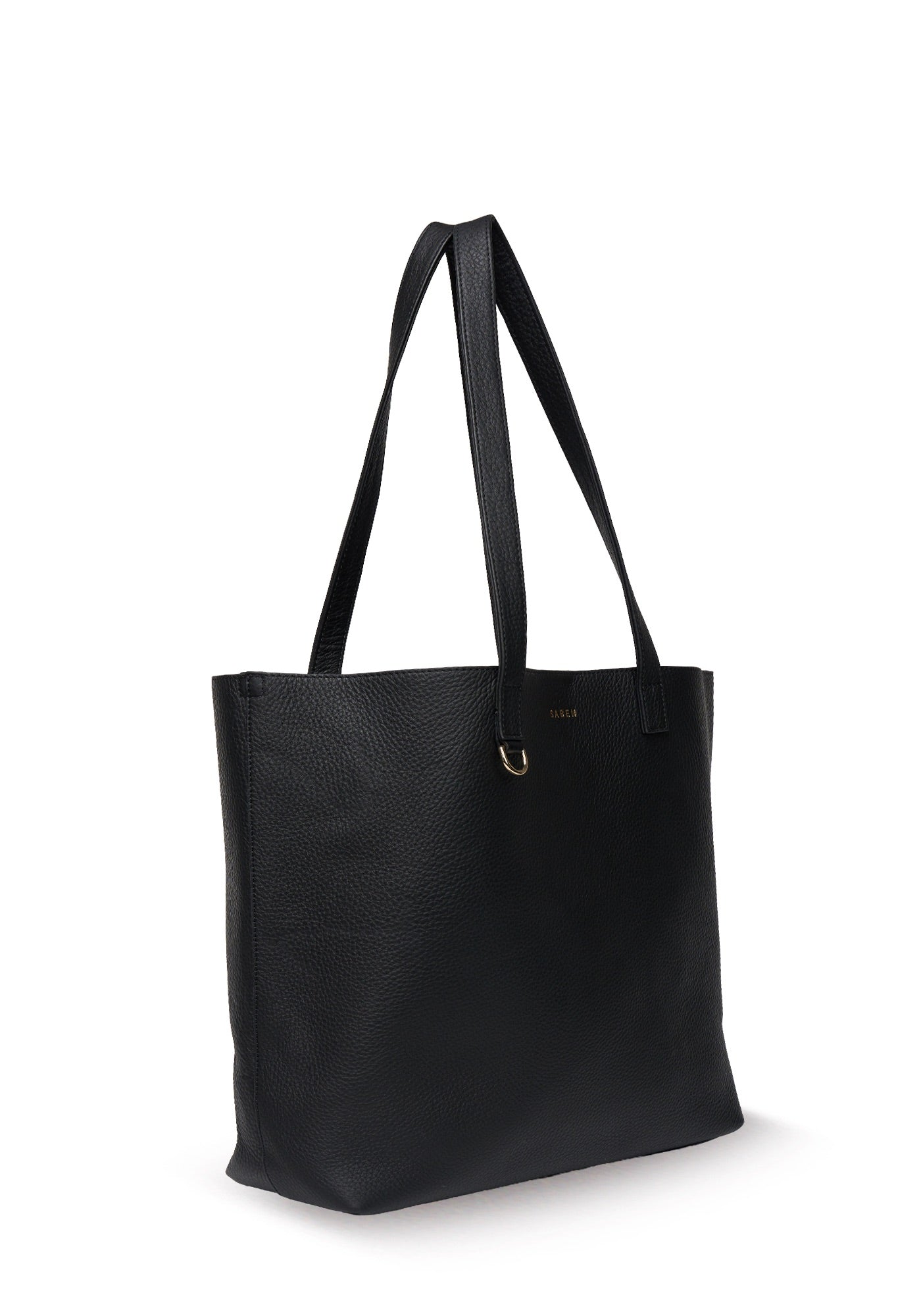 Carter Tote - Black Tan Chain Print
