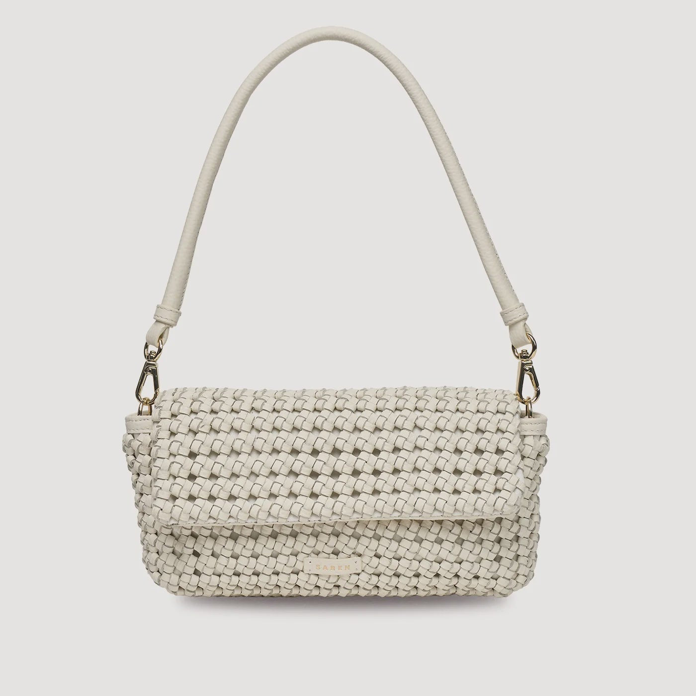 Milla Shoulder Bag - Quartz Fine Braid