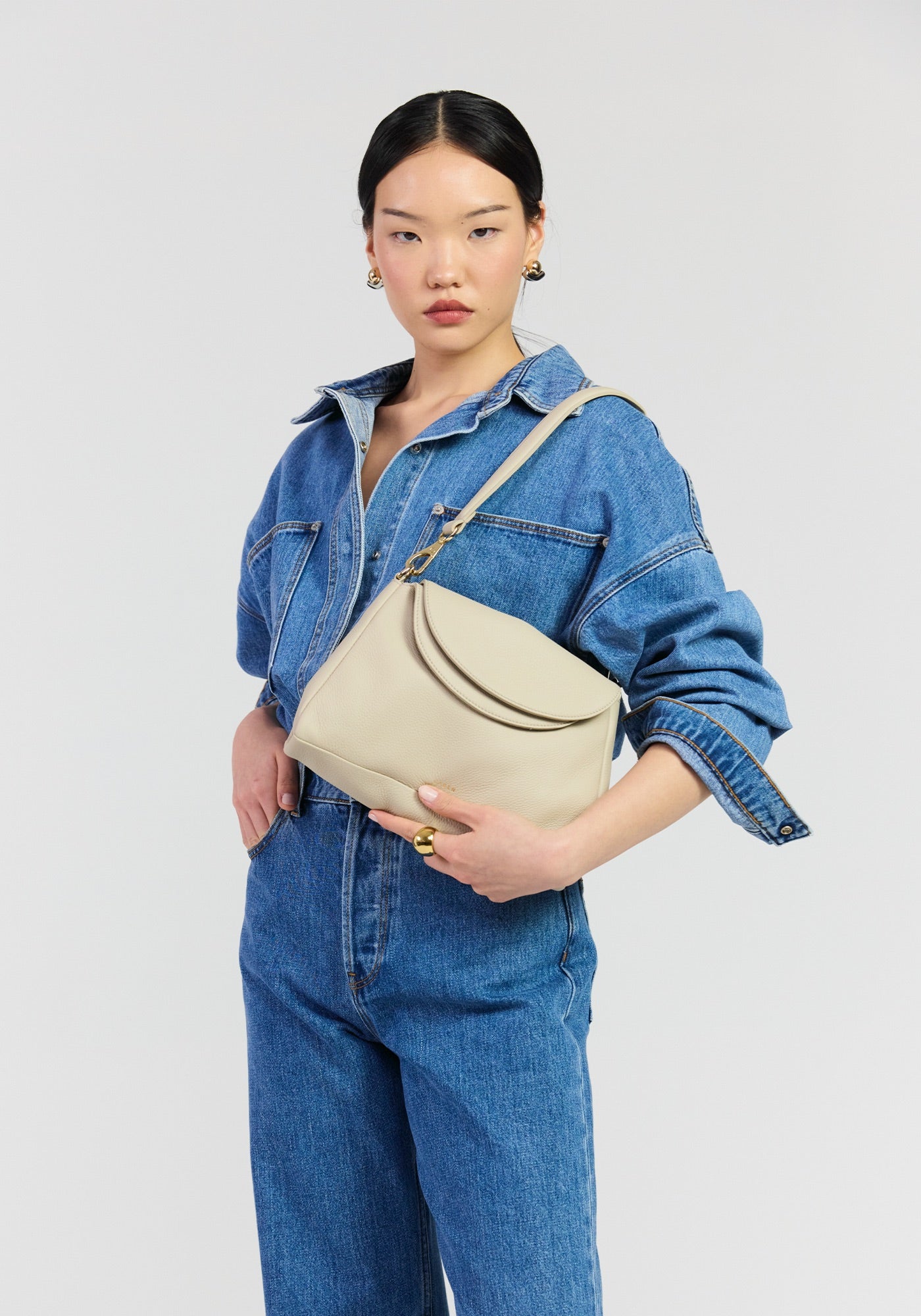 Beckett Crossbody -Oyster