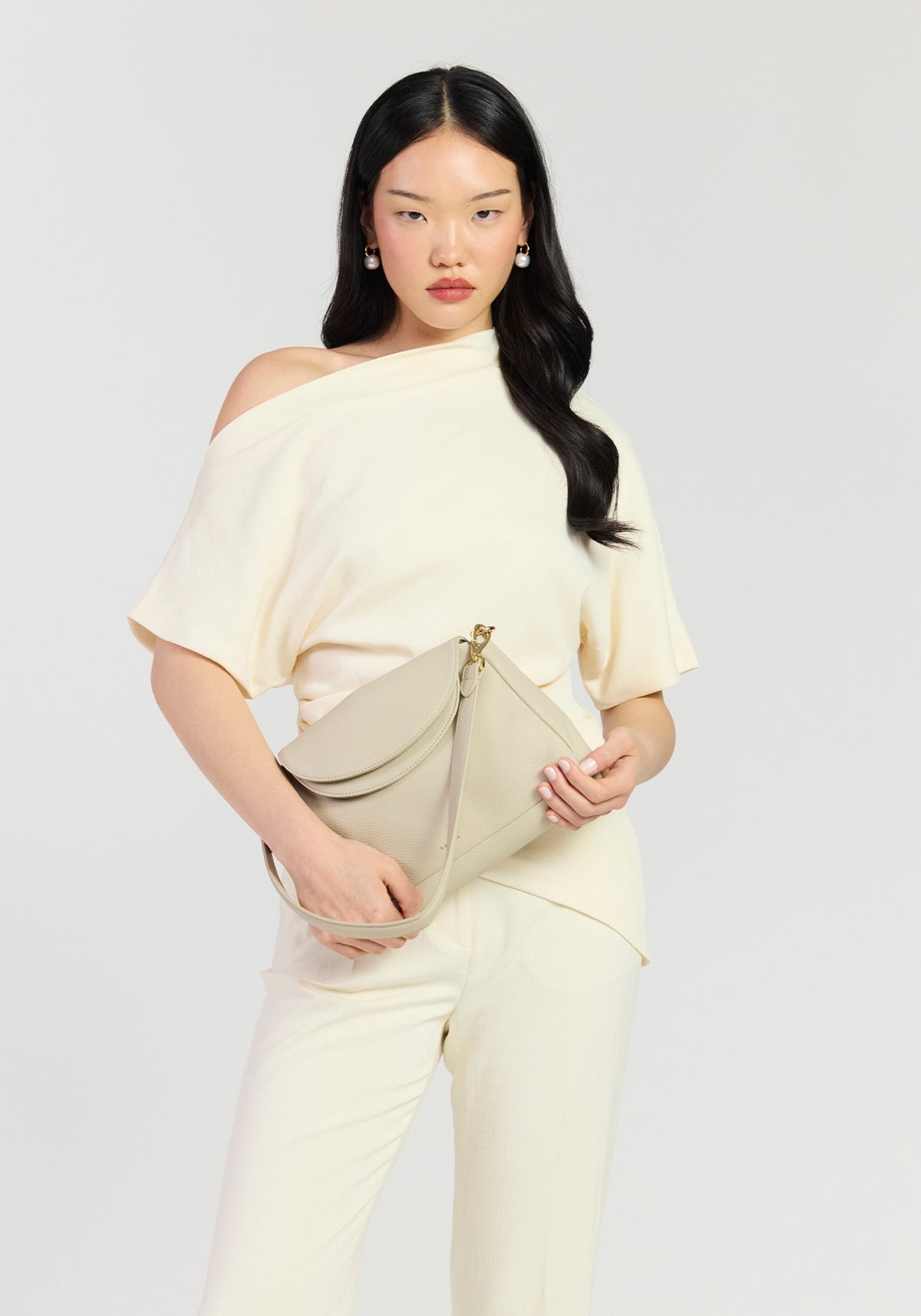 Beckett Crossbody -Oyster