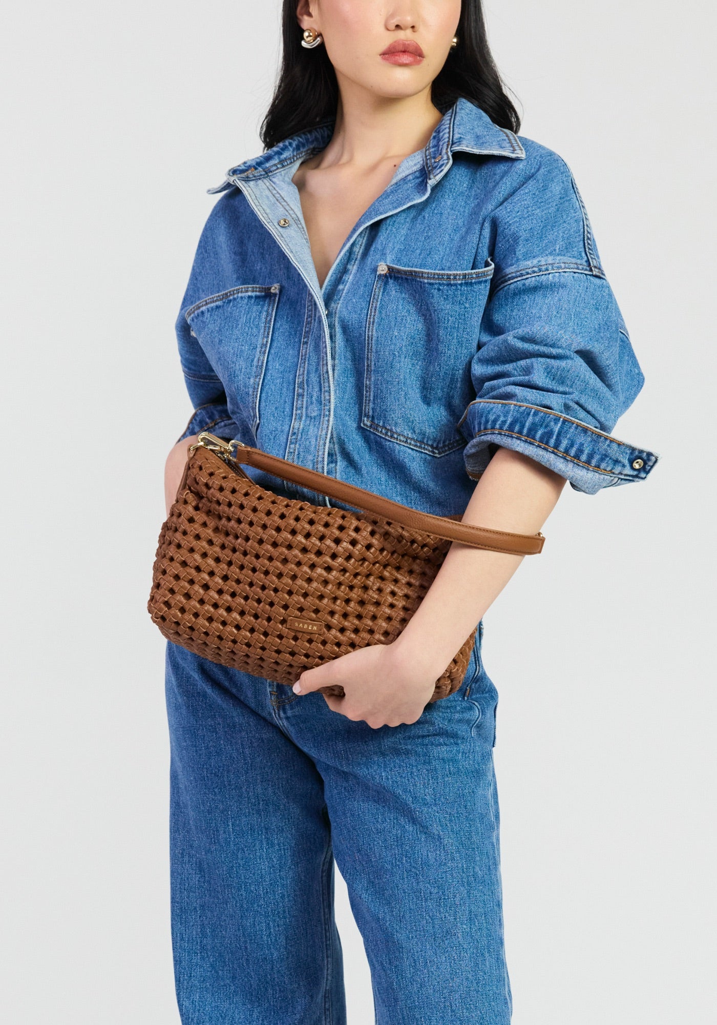 Claudia Shoulder Bag - Tan