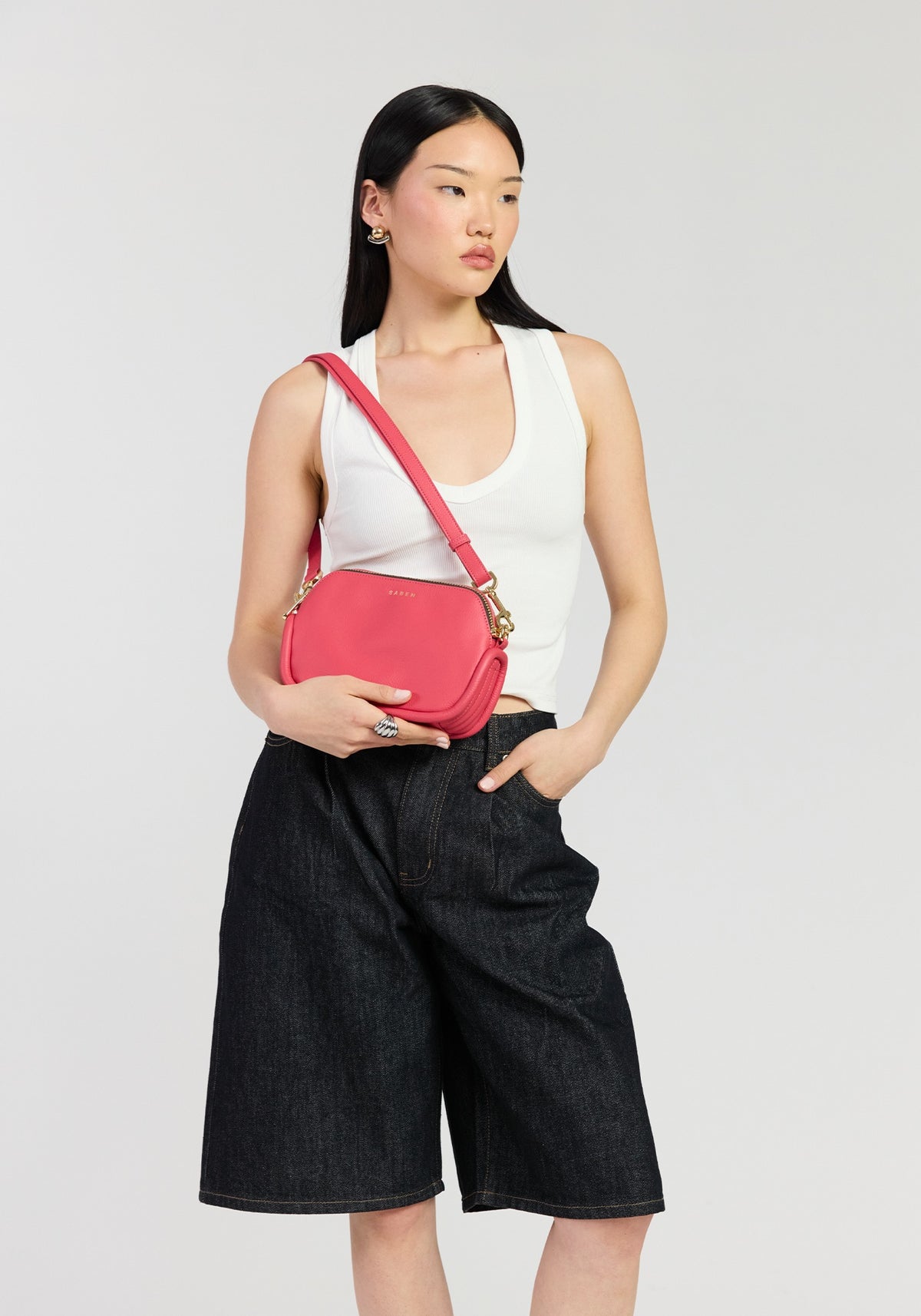 Odile Crossbody - Azalea