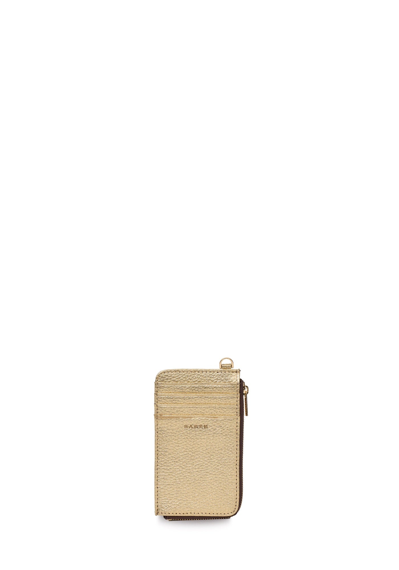 Winona Card Holder - Champagne Metallic