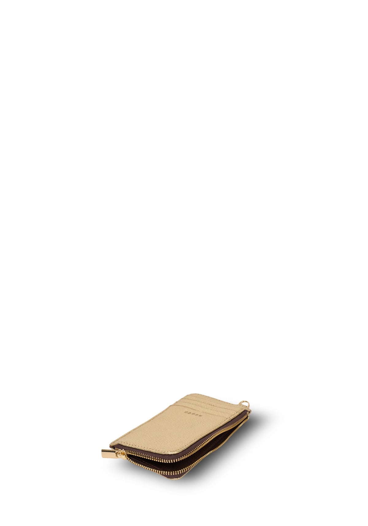 Winona Card Holder - Champagne Metallic