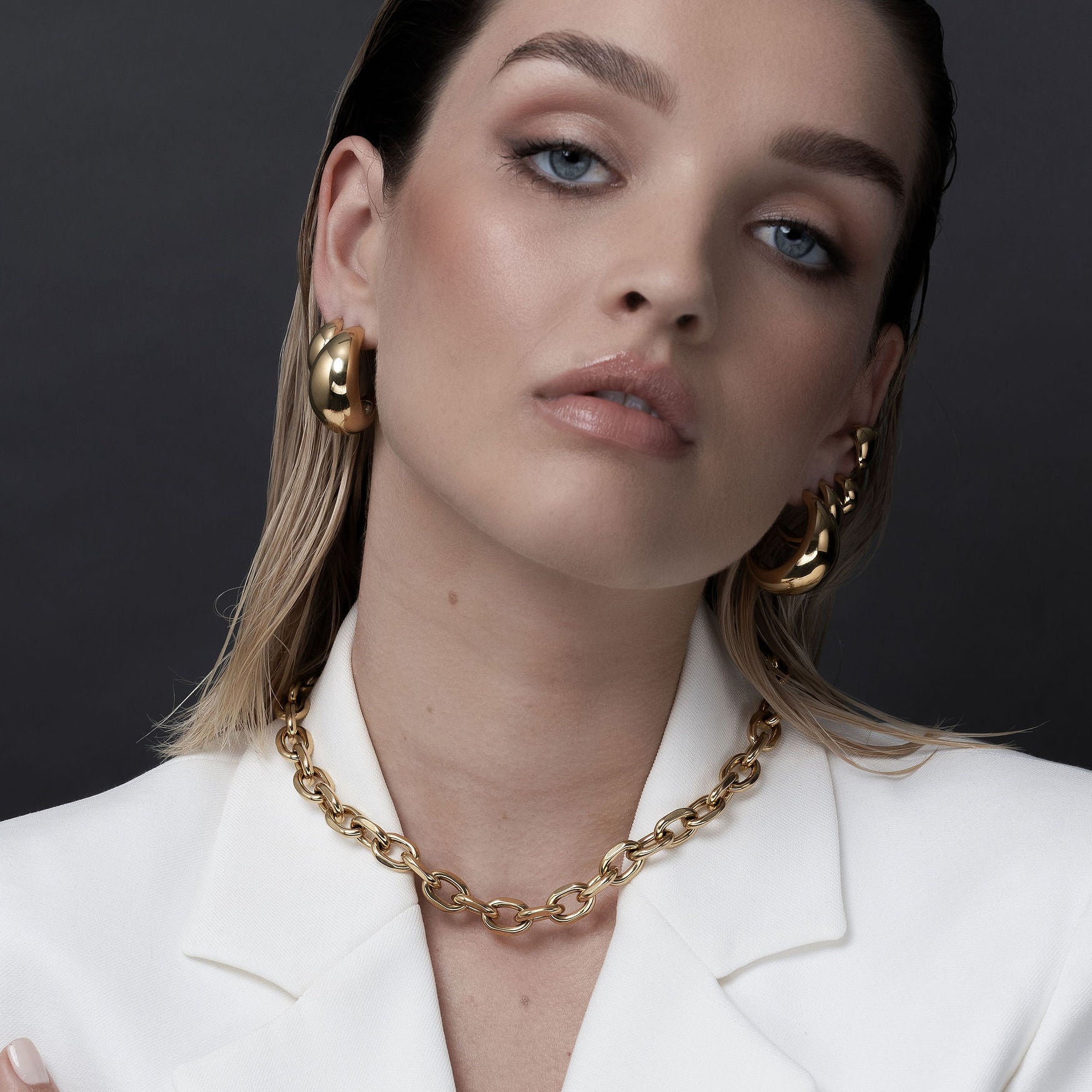 Forged Necklace Gold